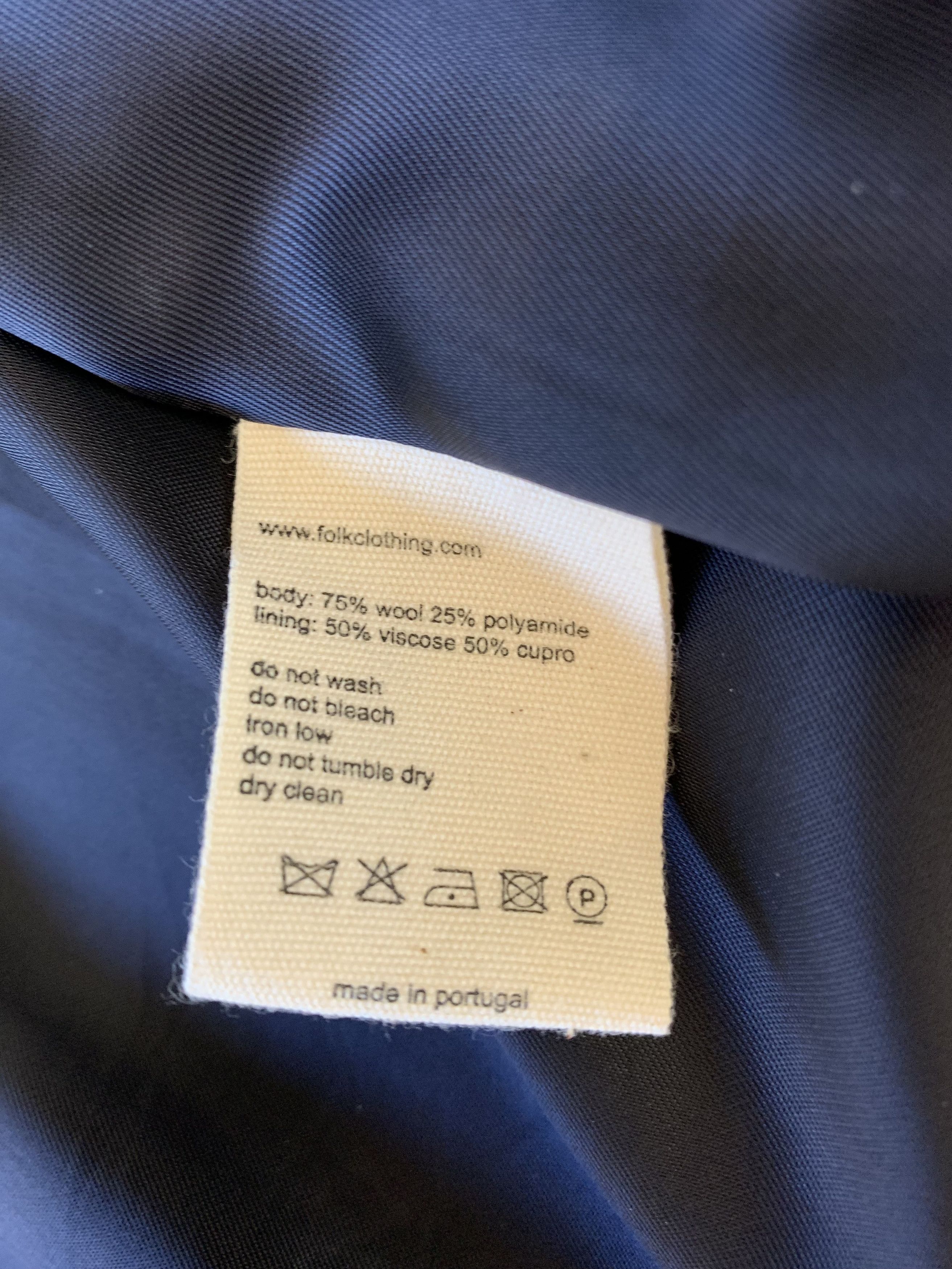 Folk Melton Wool Rab Jacket Size US XXL / EU 58 / 5 - 6 Thumbnail