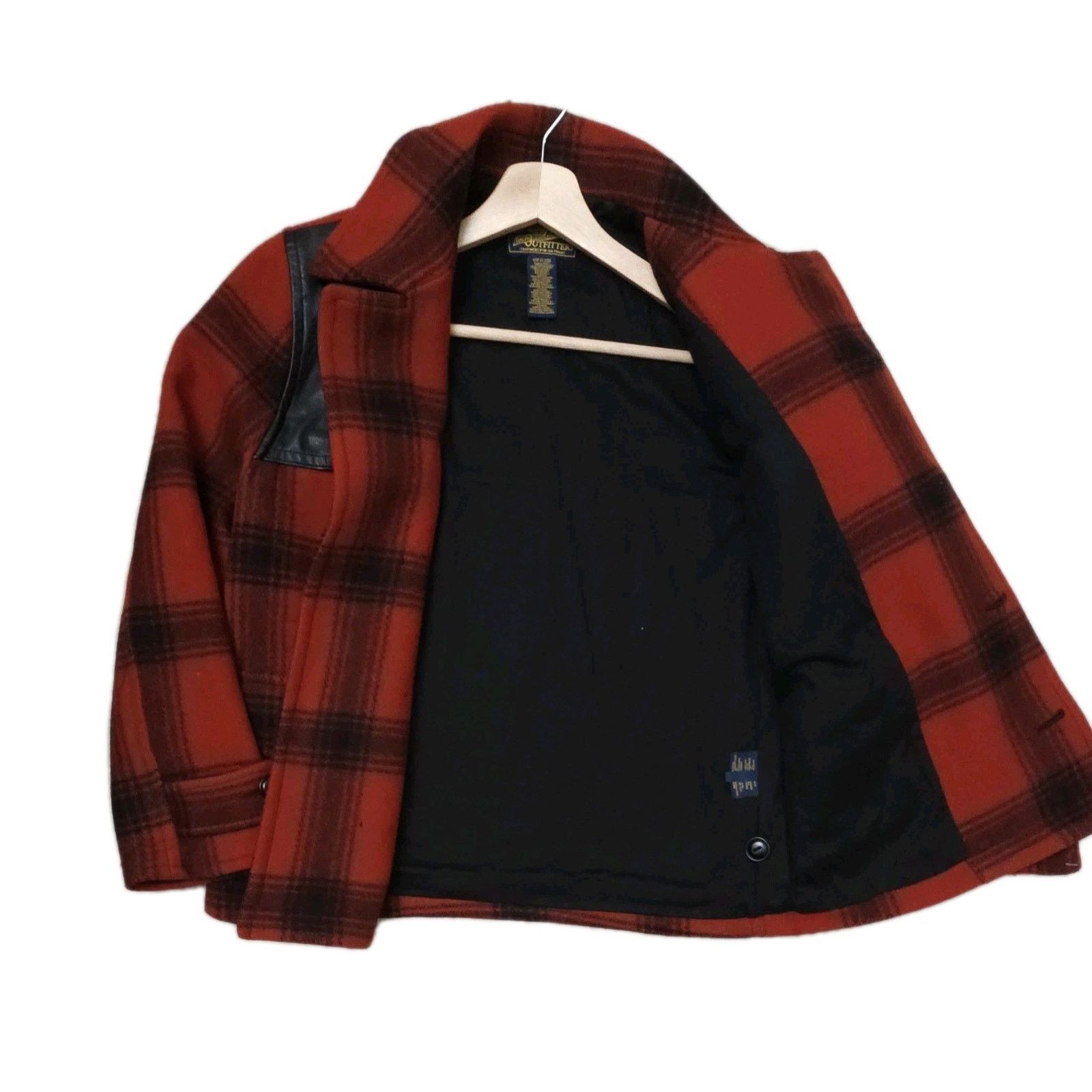 Polo Ralph Lauren Polo Ralph Lauren Rugby Check Tartan Plaid Wool leather Size US XS / EU 42 / 0 - 7 Thumbnail