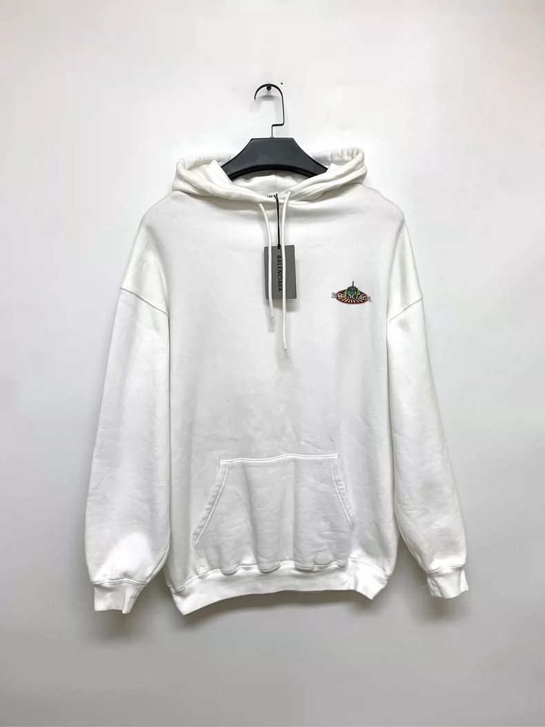 Balenciaga Balenciaga Iron Tower Hoodie Size US S / EU 44-46 / 1 - 1 Thumbnail