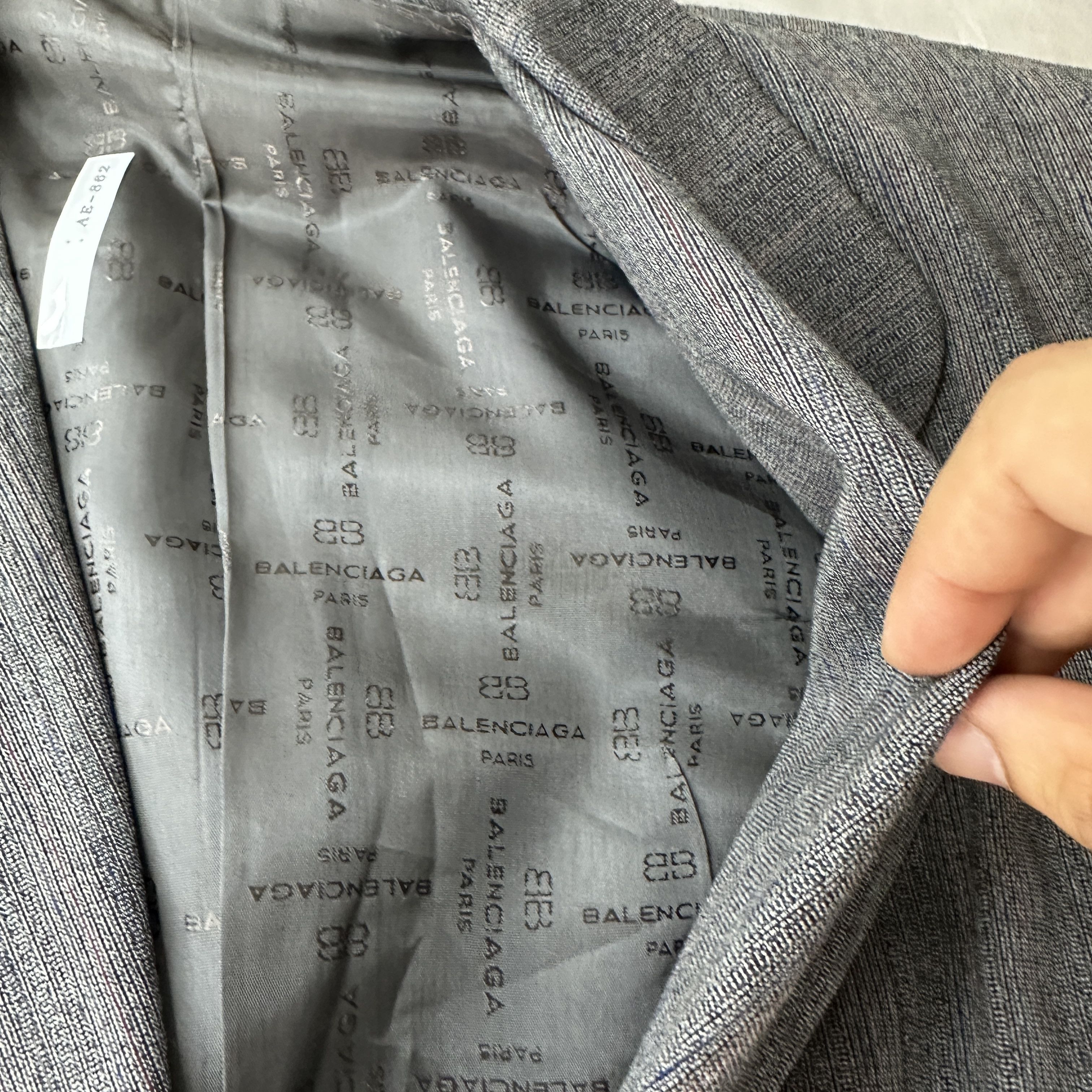 Balenciaga Blazer Balenciaga Righe sottili – L Size L / US 10 / IT 46 - 11 Thumbnail