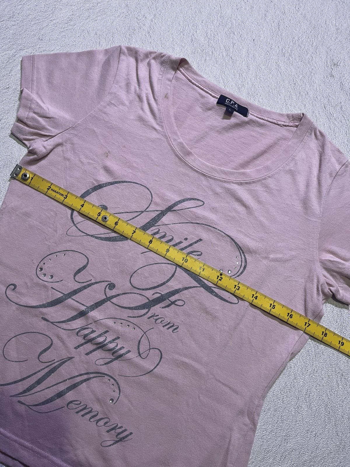 Hysteric Glamour Y2K C.P.A short sleeve tshirt Size M / US 6-8 / IT 42-44 - 7 Thumbnail