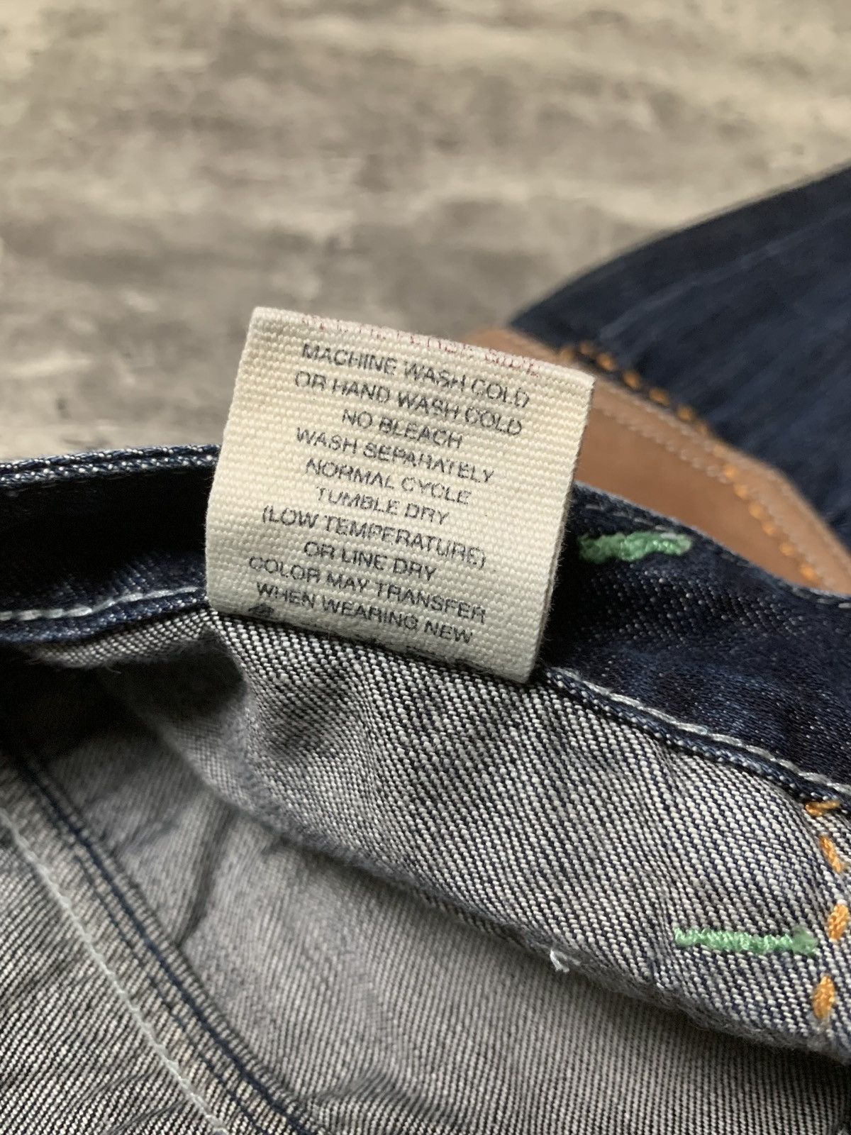 Evisu Y2K Evisu Paris Donna Osaka Mix Leather on Pocket Size 32" / US 10 / IT 46 - 13 Thumbnail
