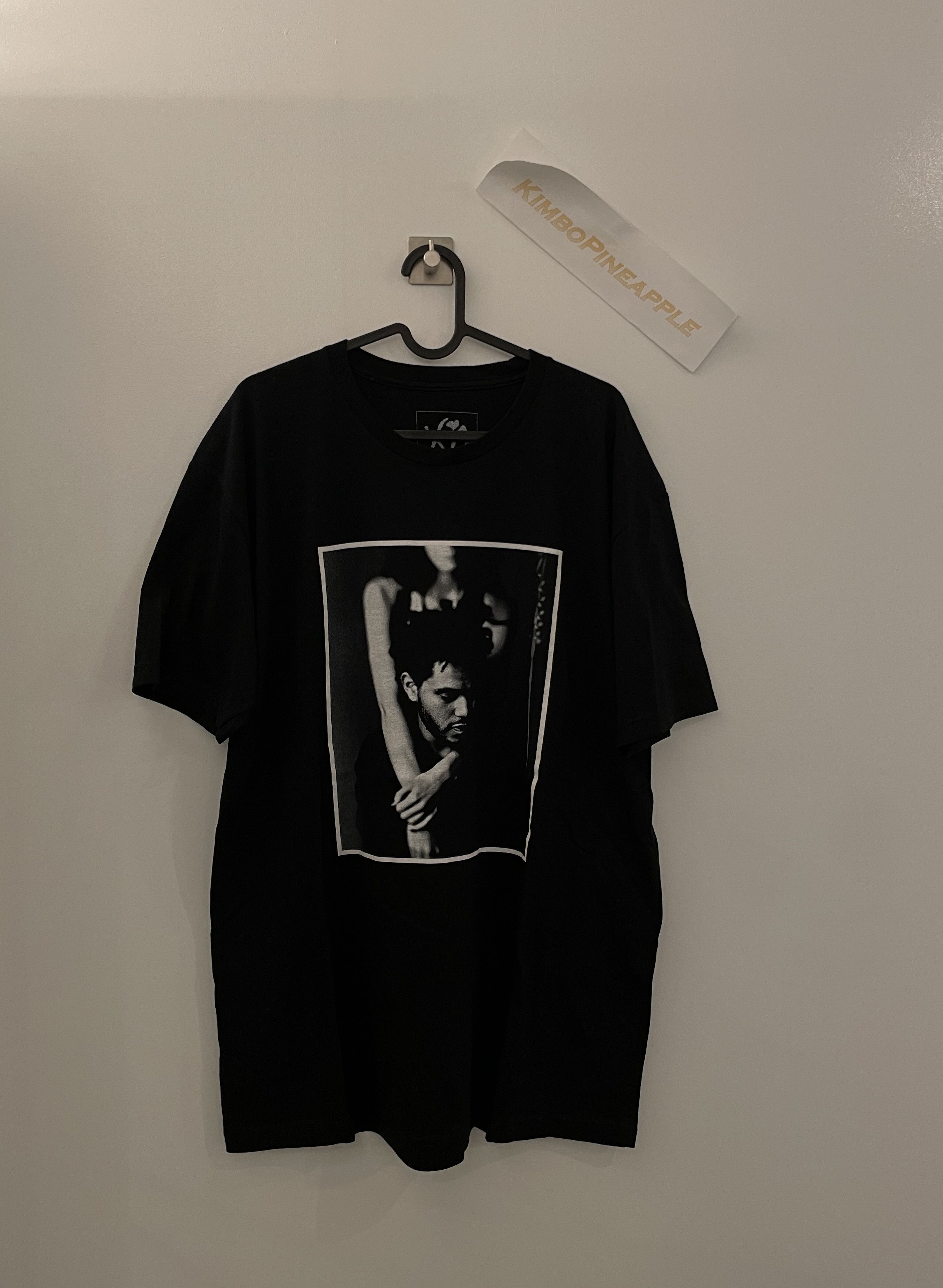 image of The Weeknd Trilogy 5 Year Anniversary T-Shirt in Black, Men's (Size XL)