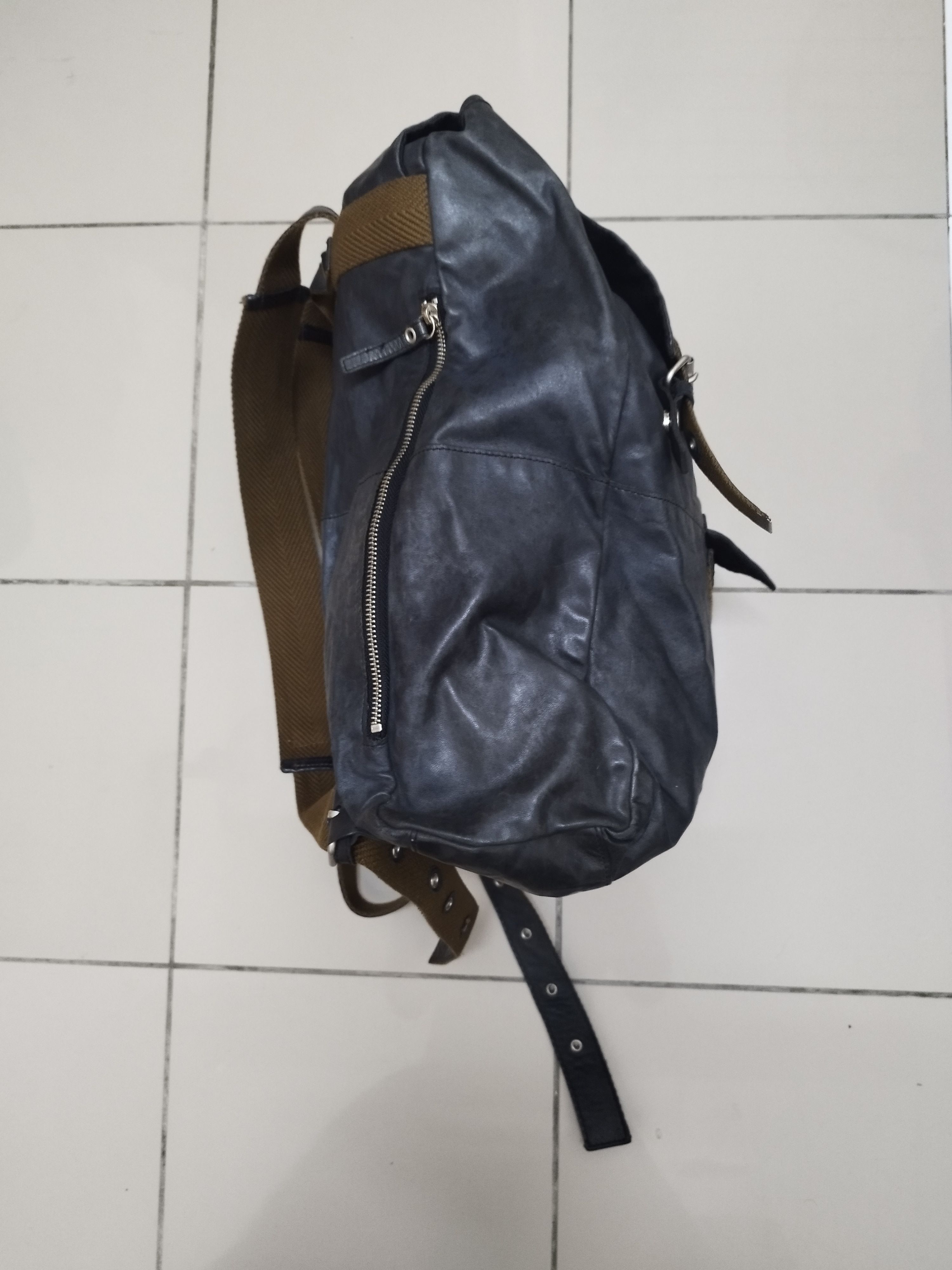 14th Addiction Vintage Zer Japanese Brand Backpack leather Size ONE SIZE - 4 Thumbnail