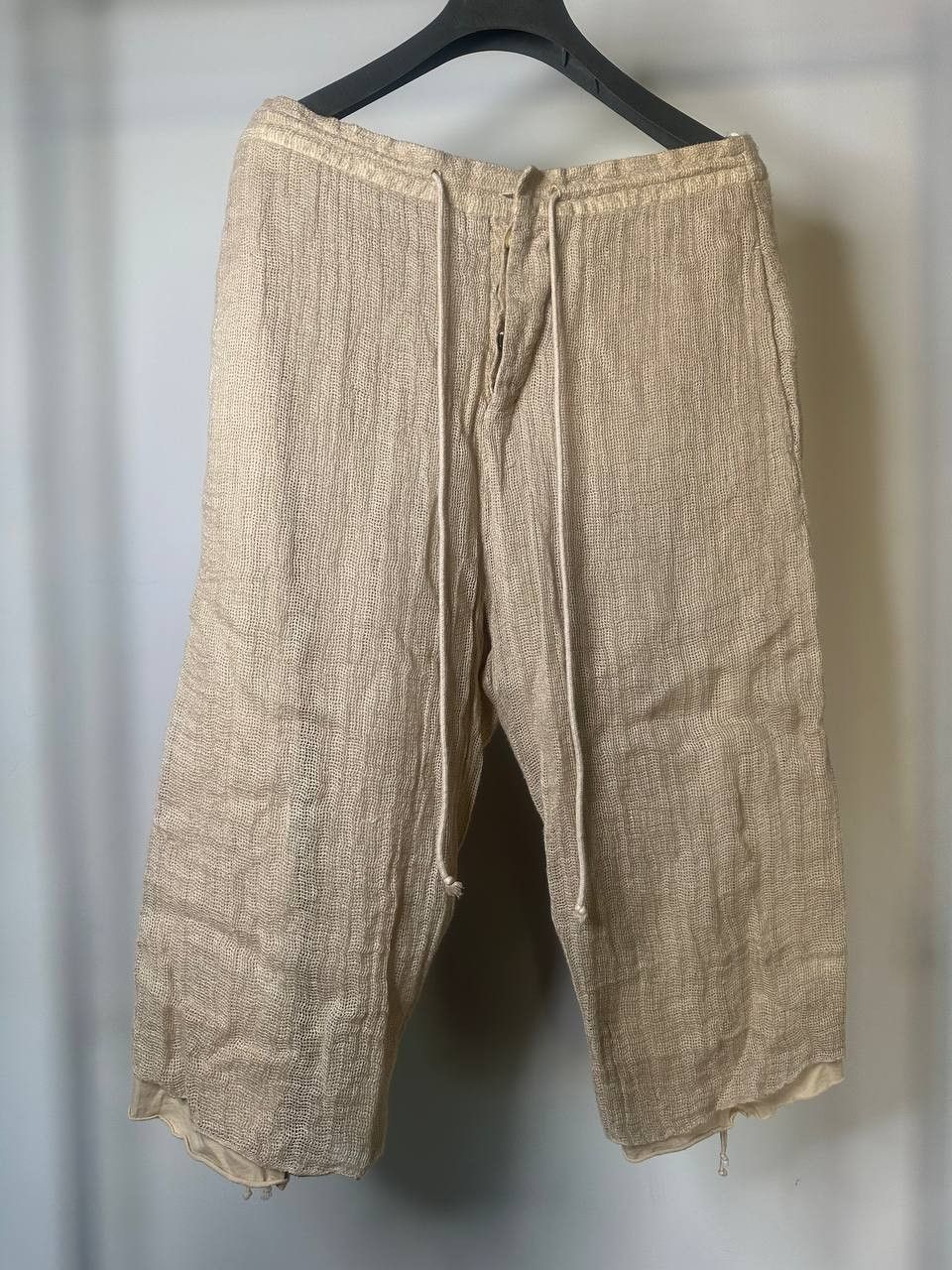 Lumen Et Umbra LINEN/COTTON DOUBLE SHORTS Size US 34 / EU 50 - 1 Thumbnail