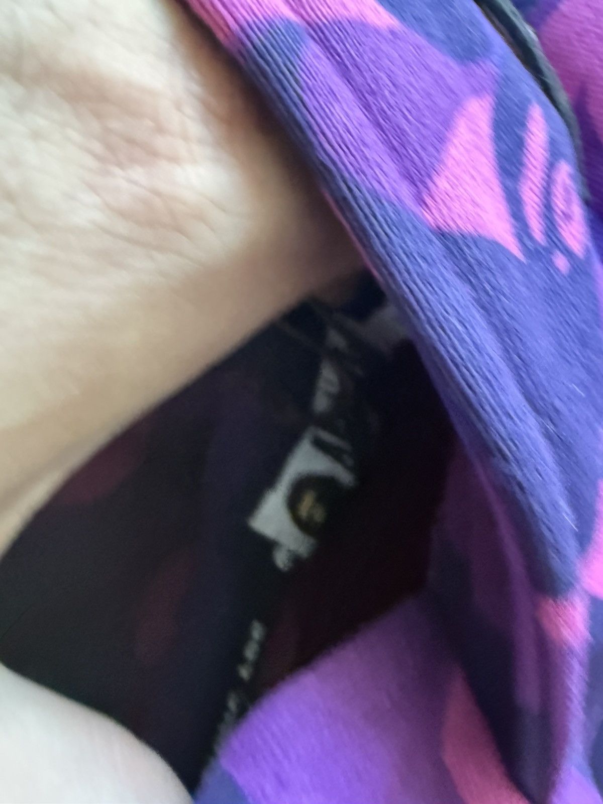 Bape Bape Purple Camo Shark Pull Over Size US S / EU 44-46 / 1 - 11 Thumbnail