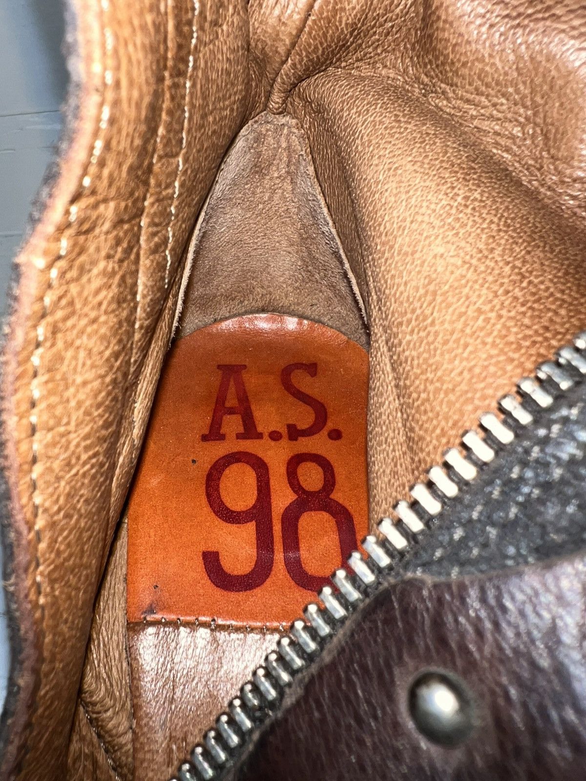 A.S.98 Airstep AS98 Brown Leather Suede Boho Biker Ankle Boots Size US 10 / IT 40 - 17 Thumbnail