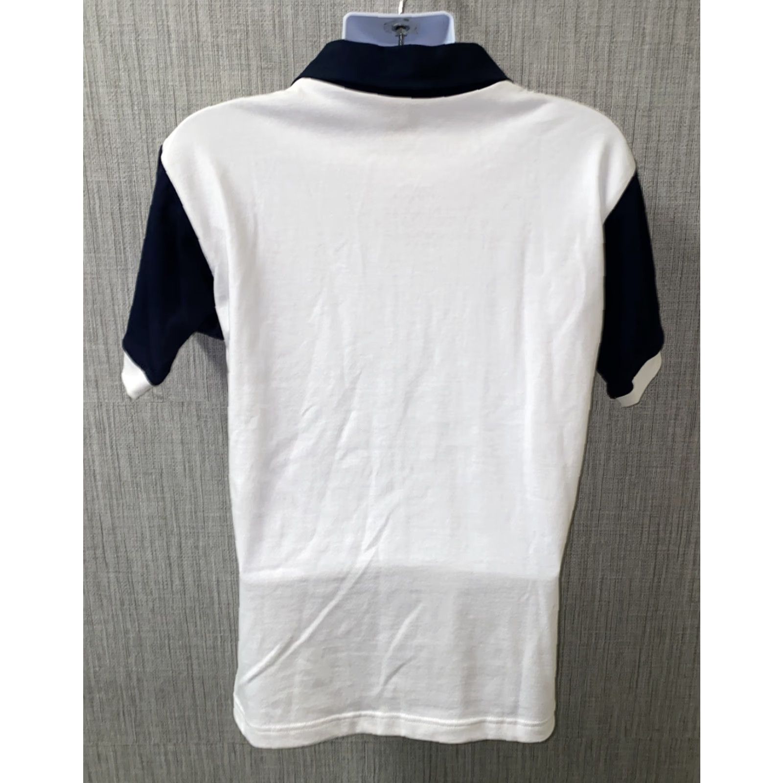 Toffs VINTAGE Toffs Minnesota Kicks Soccer Polo Shirt V-Neck Mens S White/Navy Blue NWT Size US S / EU 44-46 / 1 - 4 Thumbnail