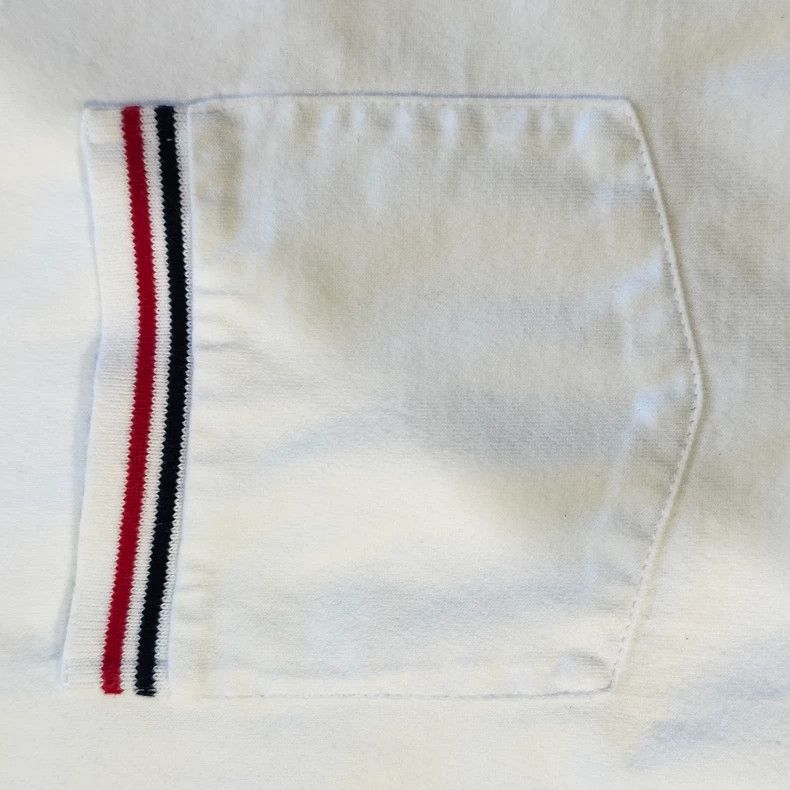 Thom Browne Thom Browne Round collar classic short sleeves Size US L / EU 52-54 / 3 - 4 Thumbnail