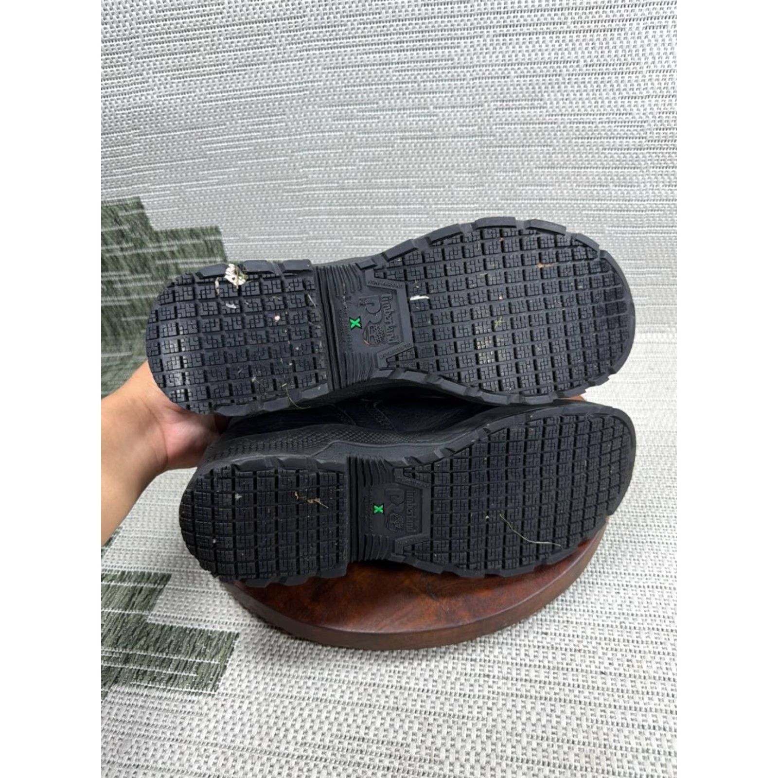 Timberland Timberland PRO Boots Mens Size 13 Wide Titan Ev Soft Toe Work Black Waterproof Size US 13 / EU 46 - 5 Thumbnail