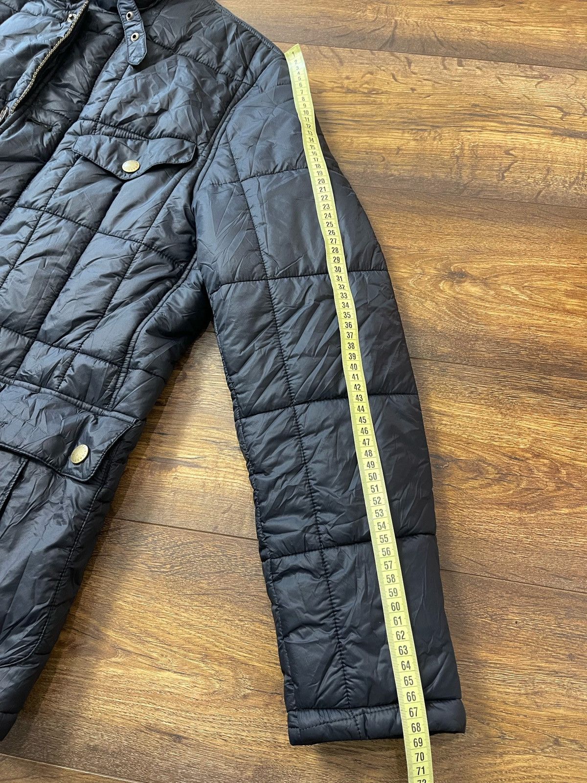 Barbour Barbour Roxbury British Jacket MQU0829 Black Quilted Coat Size US L / EU 52-54 / 3 - 17 Thumbnail