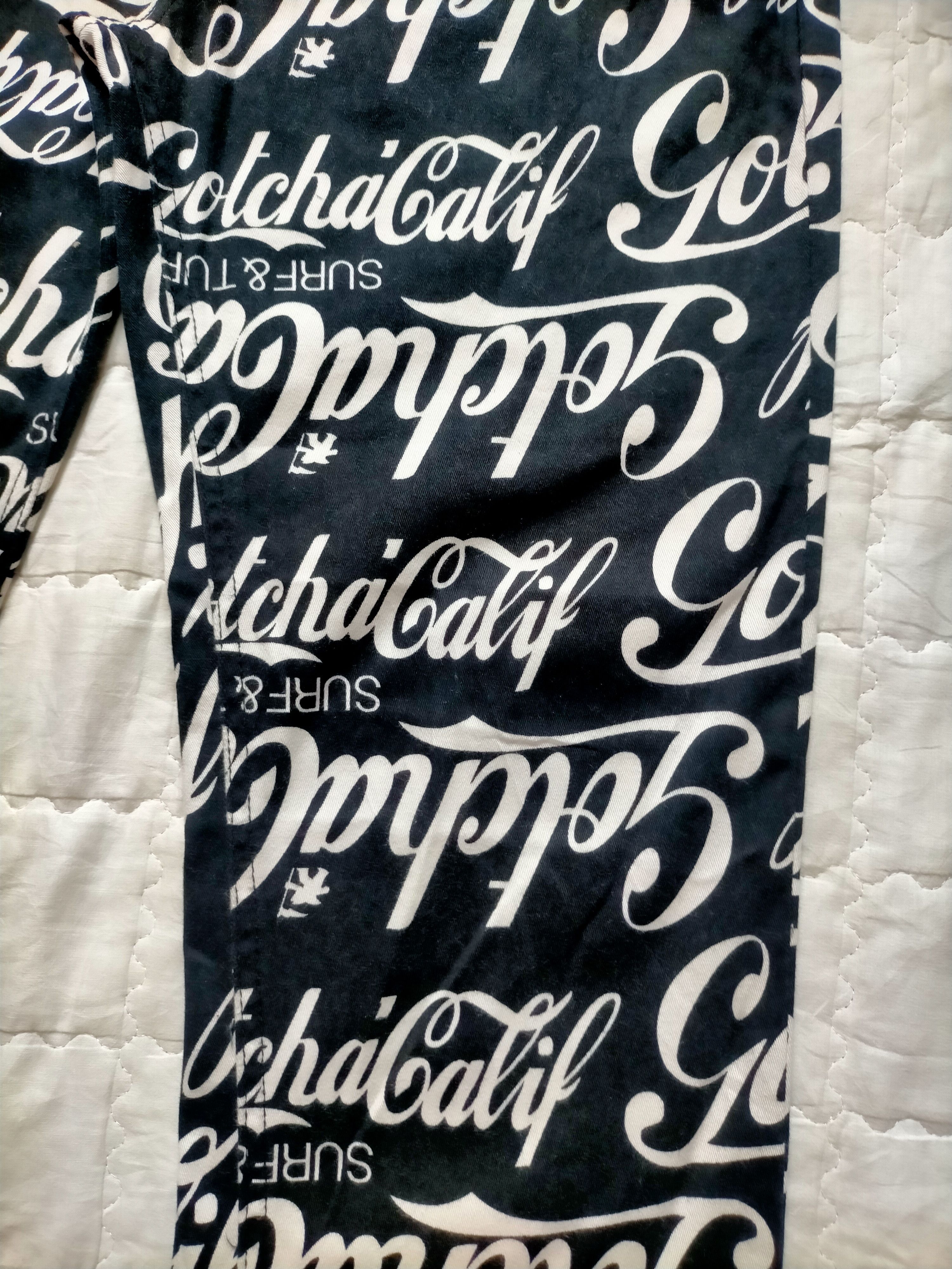 Gotcha ⚡Rare Gotcha Golf embroidered Logo Full Print Pants Size US 30 / EU 46 - 7 Thumbnail
