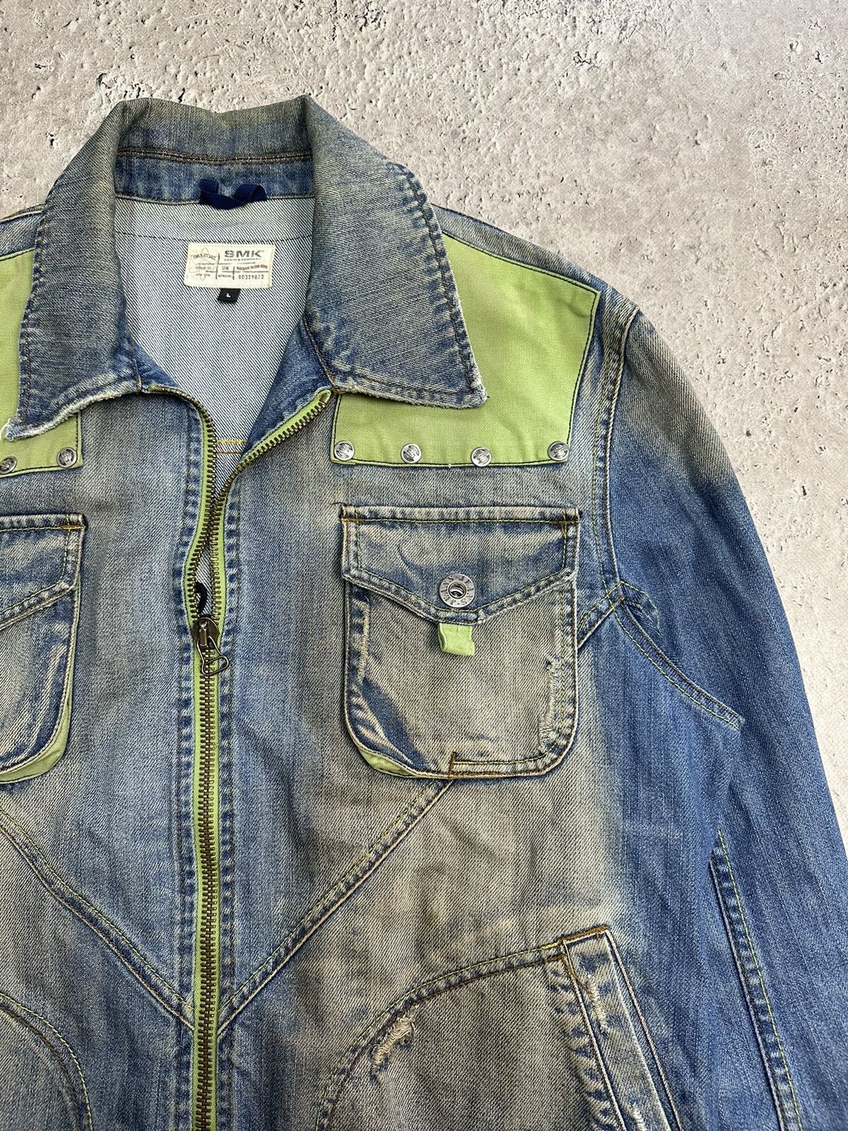 Diesel × Vintage Vintage Diesel Style Distressed Jacket Faded Racing Motor Size US L / EU 52-54 / 3 - 11 Thumbnail