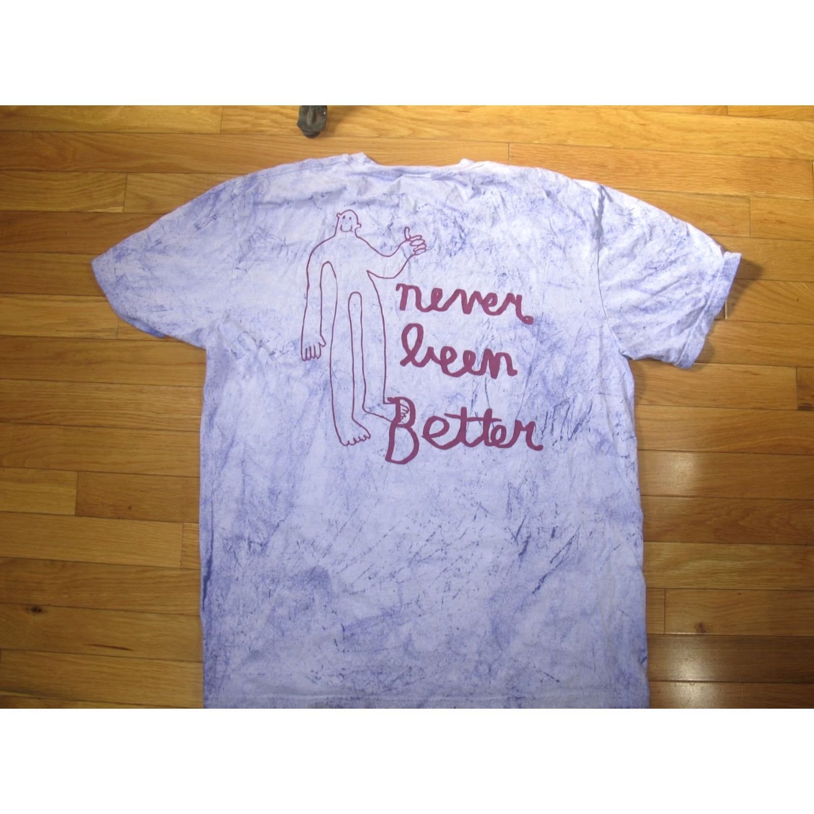 Comfort Colors Comfort Colors Better Half T-Shirt Women L Blue Tie Dye 100% Cotton Short Sleeve Crew Neck Pullover Casual Summer Lightweight Regular Size L / US 10 / IT 46 - 7 Thumbnail