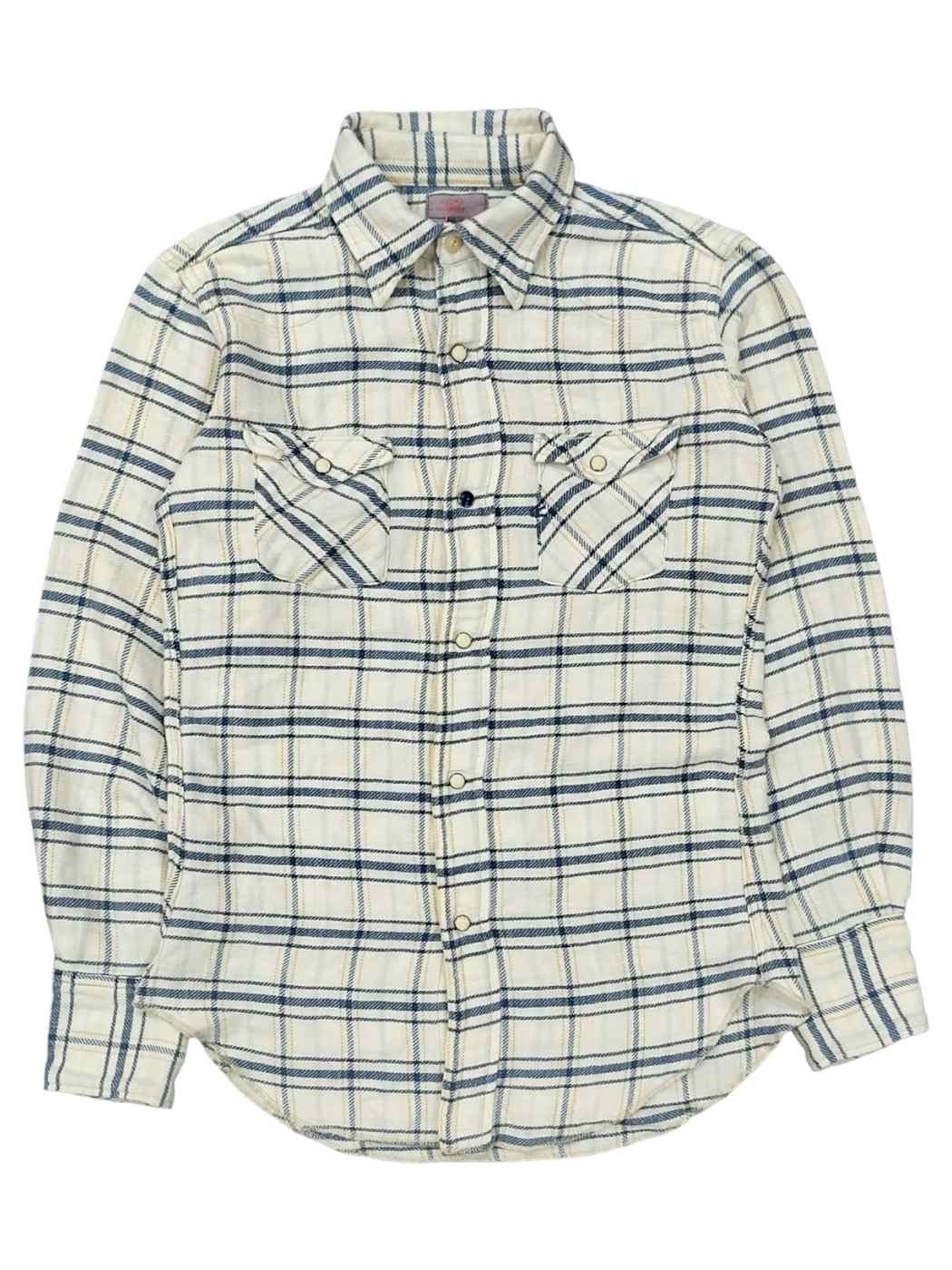 45rpm × Japanese Brand Rare! Vintage R by 45rpm Western Plaid Heavy Flannel Size M / US 6-8 / IT 42-44 - 1 Thumbnail