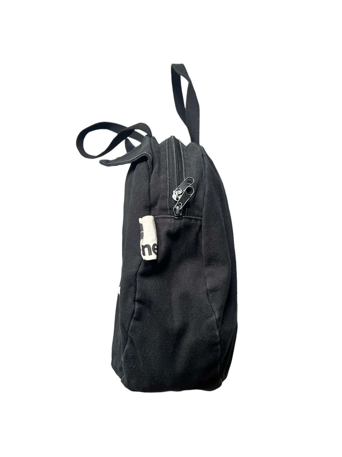 Issey Miyake Ne-Net Cat Head Canvas Zipper Tote Bag Size ONE SIZE - 6 Thumbnail