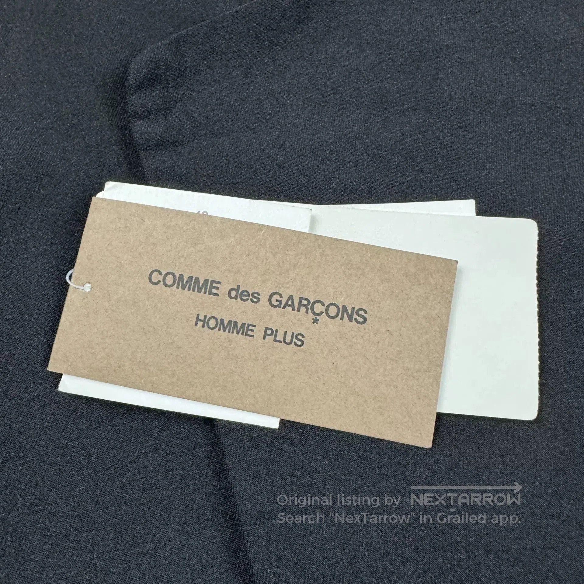Comme des Garcons CDG Homme Plus Collarless Short Jacket. Size US M / EU 48-50 / 2 - 7 Thumbnail