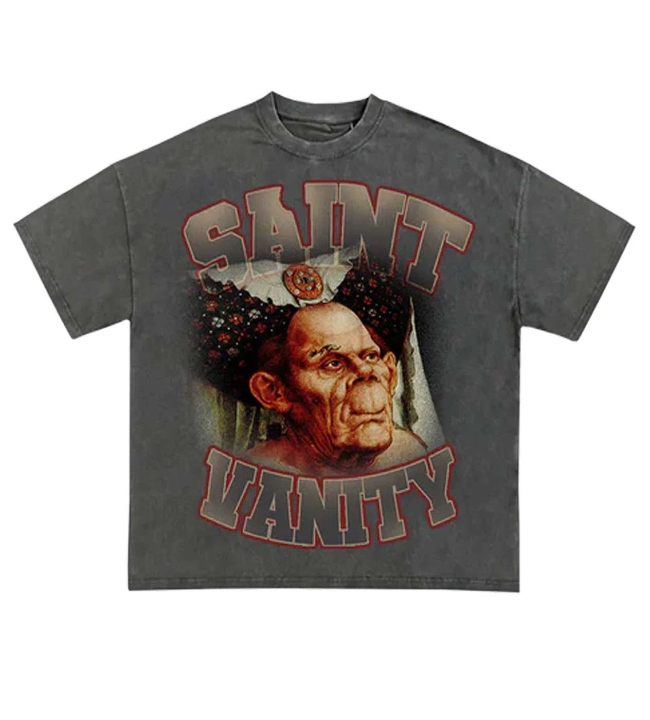 Saint Vanity Saint Vanity 'HOQ' Grey Tee Size US M / EU 48-50 / 2 - 1 Preview