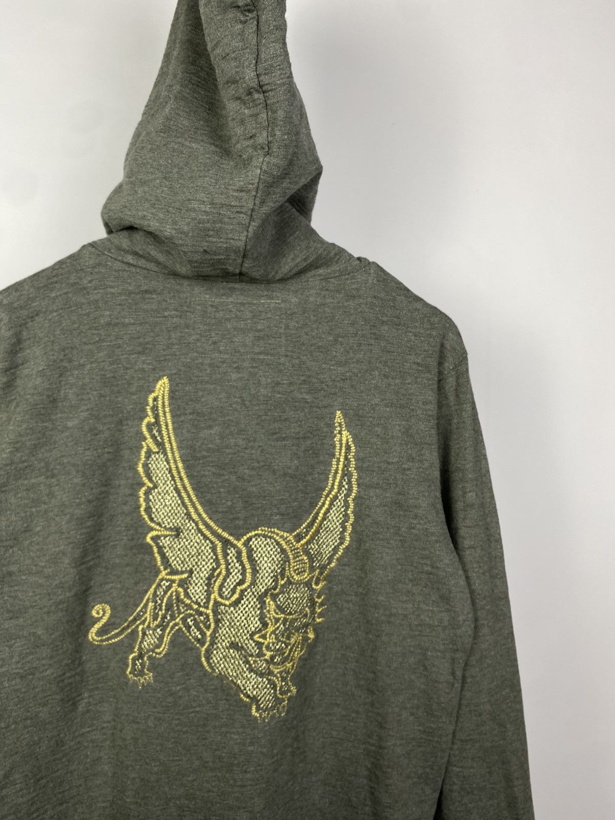 Christian Audigier × Ed Hardy × Vintage Vintage DRAGON Ed Hardy Christian Audigier Style Hoodie Size US M / EU 48-50 / 2 - 7 Thumbnail