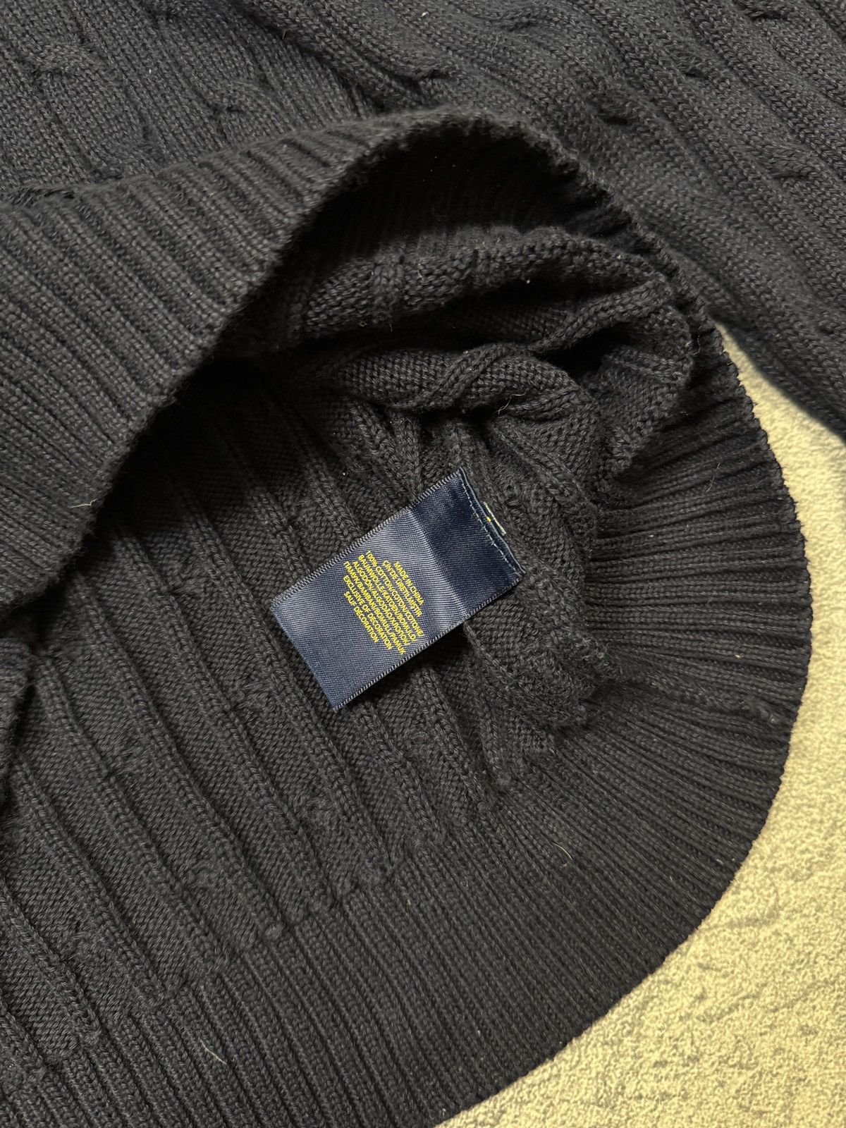 Polo Ralph Lauren Vintage Polo Ralph Lauren Knit Sweater Size XL / US 12-14 / IT 48-50 - 7 Thumbnail