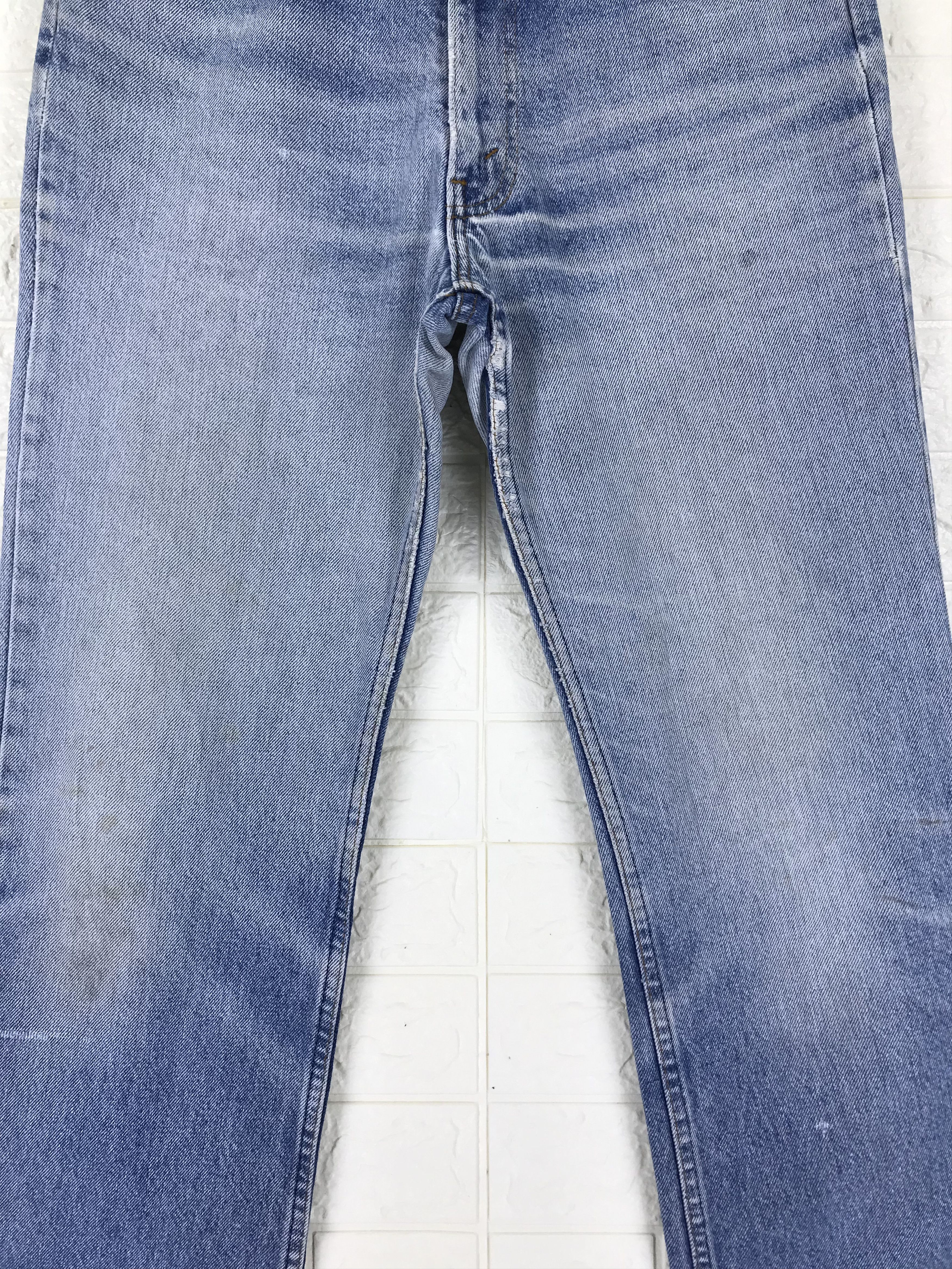 Levi's Vintage 80s Levi's 517 Flare Jeans Orange Tab Denim Size US 32 / EU 48 - 3 Thumbnail