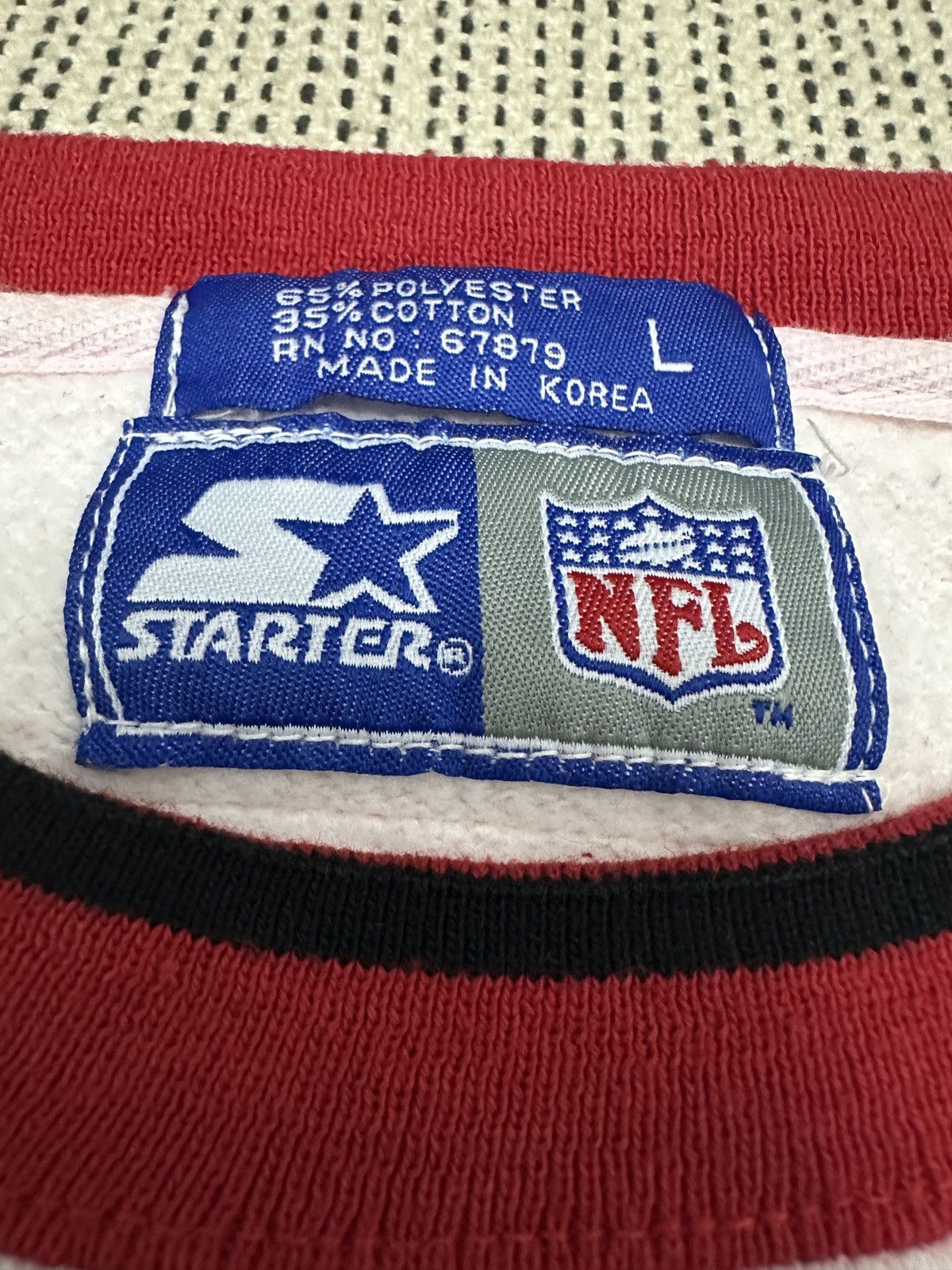 NFL × Starter 🔥🔥🔥Vintage San Francisco SF NFL Crazy Sweatshirt Size US L / EU 52-54 / 3 - 6 Thumbnail