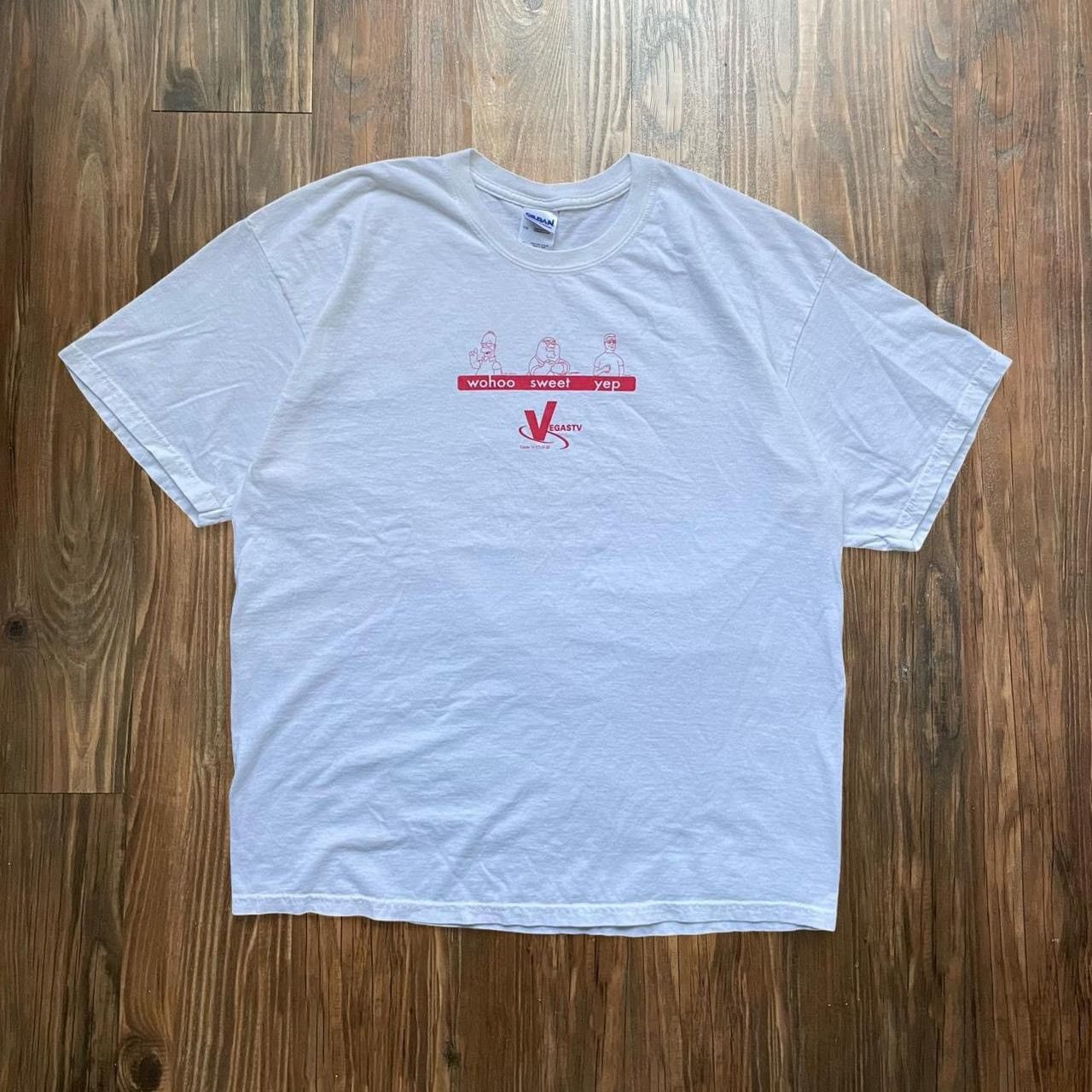 Gildan Vintage The Simpsons Family Guy King The Hill tshirt Size US XL / EU 56 / 4 - 2 Thumbnail