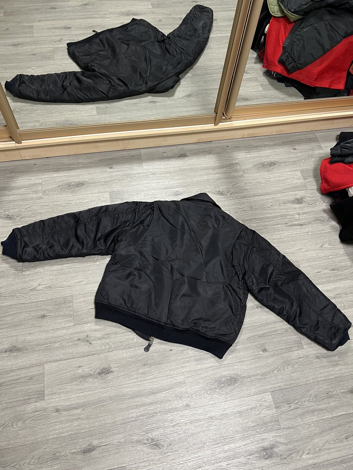 Schott MA-1 USA Pilot flyers bomber jacket Size US L / EU 52-54 / 3 - 7 Thumbnail