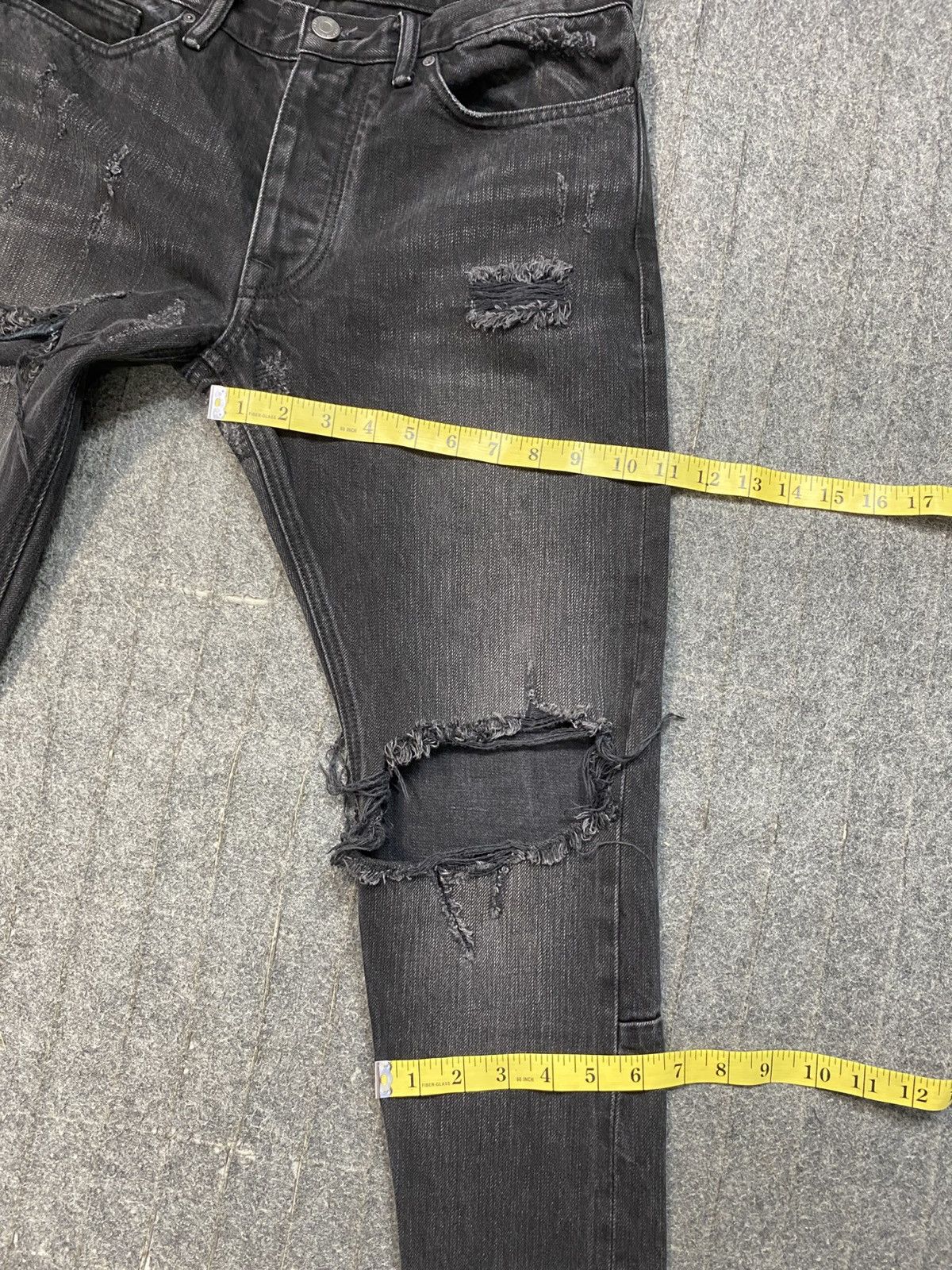 Fear of God Hype Fear Of God Fourth Collection Distressed Denim Selvedge Size US 32 / EU 48 - 15 Thumbnail