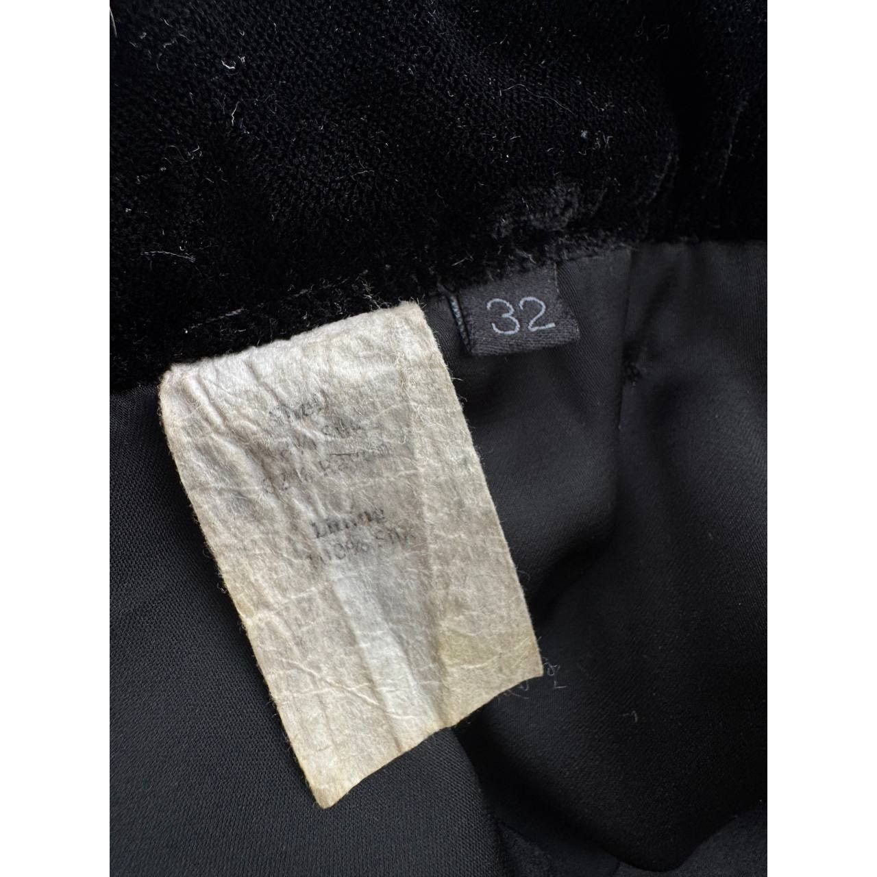 Warren Lotas Warren Lotas Black Silk Velvet Carpenter Pants Size US 32 / EU 48 - 6 Thumbnail