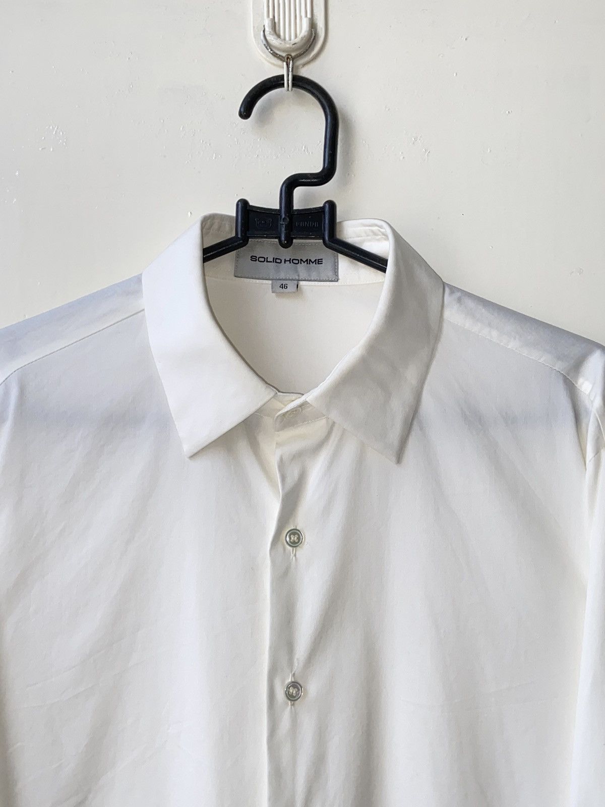 Solid Homme × Wooyoungmi SOLID HOMME White Shirt Size US XS / EU 42 / 0 - 13 Thumbnail