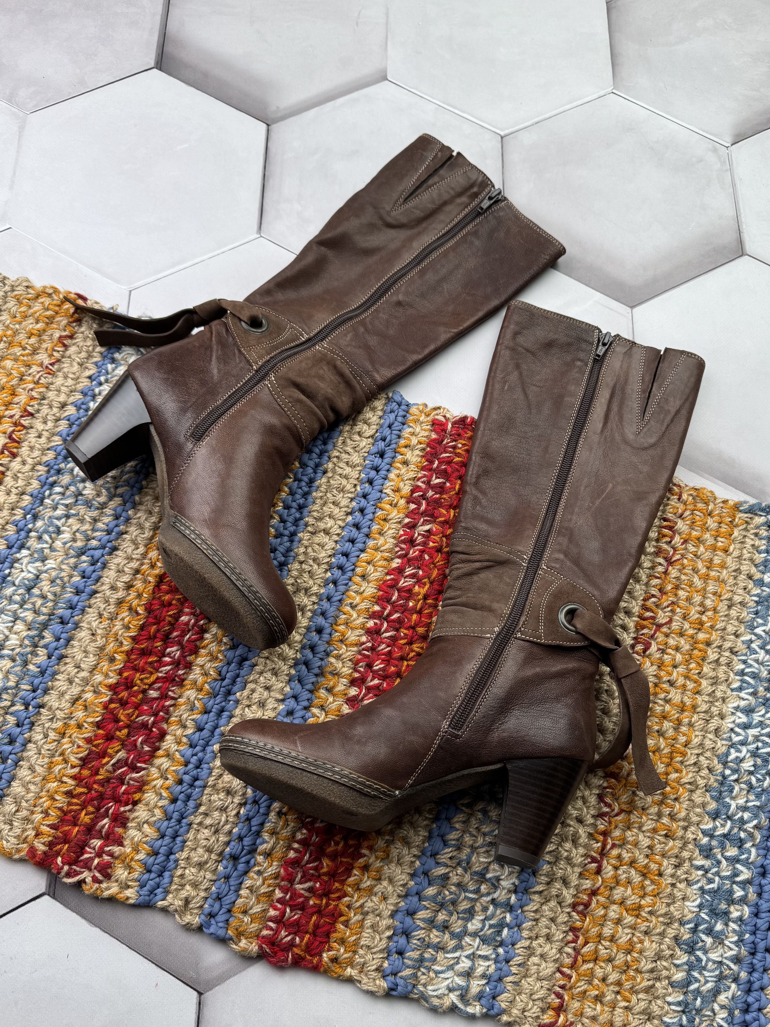 Japanese Brand Vintage Leather Boots Size US 6 / IT 36 - 4 Thumbnail