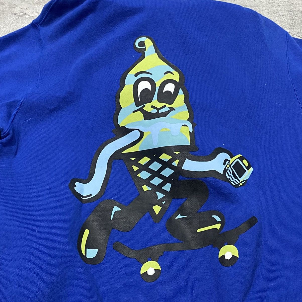 Billionaire Boys Club BBC Ice Cream GITD Blue Hoodie Size US XS / EU 42 / 0 - 2 Thumbnail