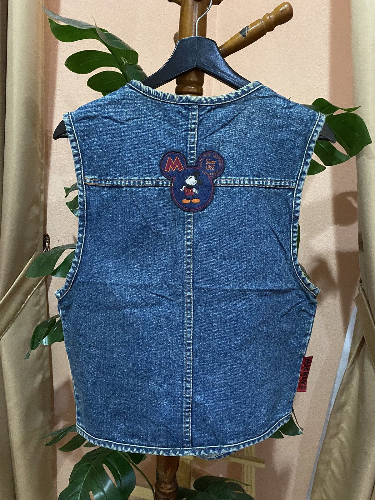 Mickey Mouse Vintage Mickey & Co. Denim Vest Disney Americana Classic Size US M / EU 48-50 / 2 - 9 Thumbnail