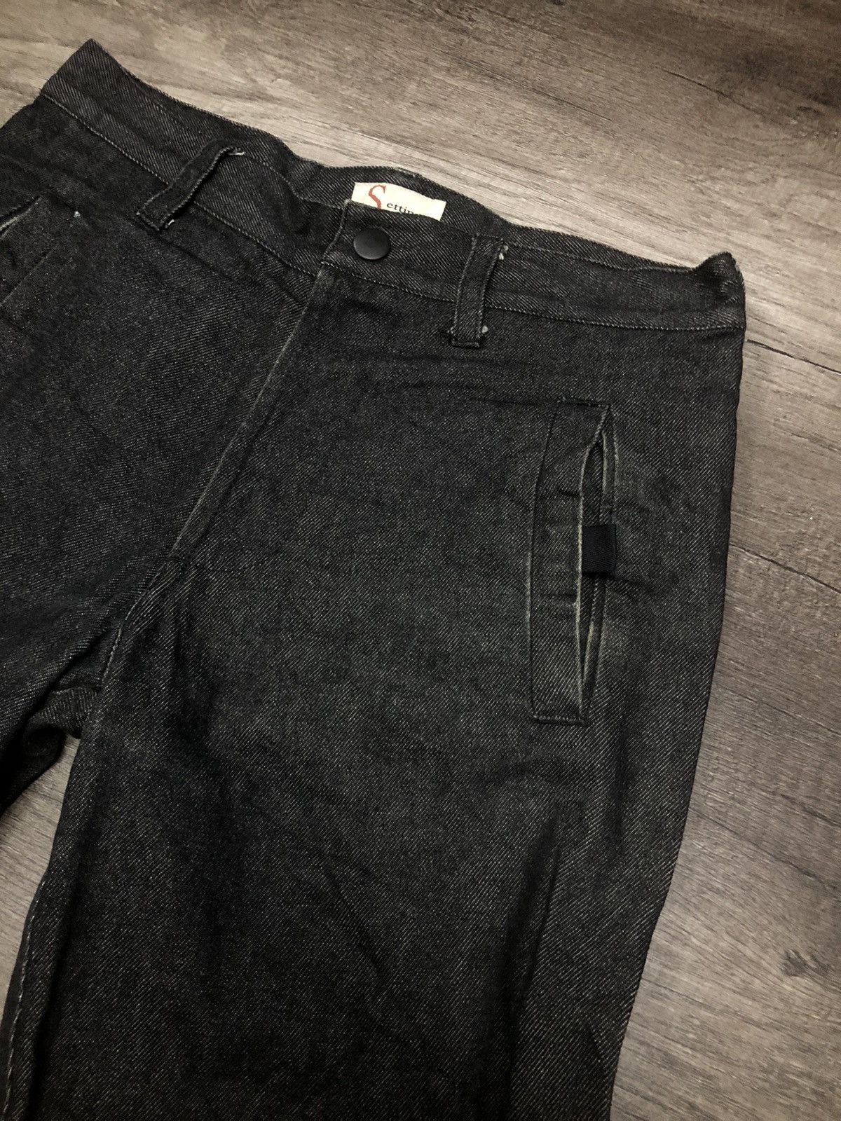 If Six Was Nine × Japanese Brand × Le Grande Bleu (L.G.B.) Vintage Setting Ons Pants Bondage Zipper Design Size US 29 - 10 Thumbnail