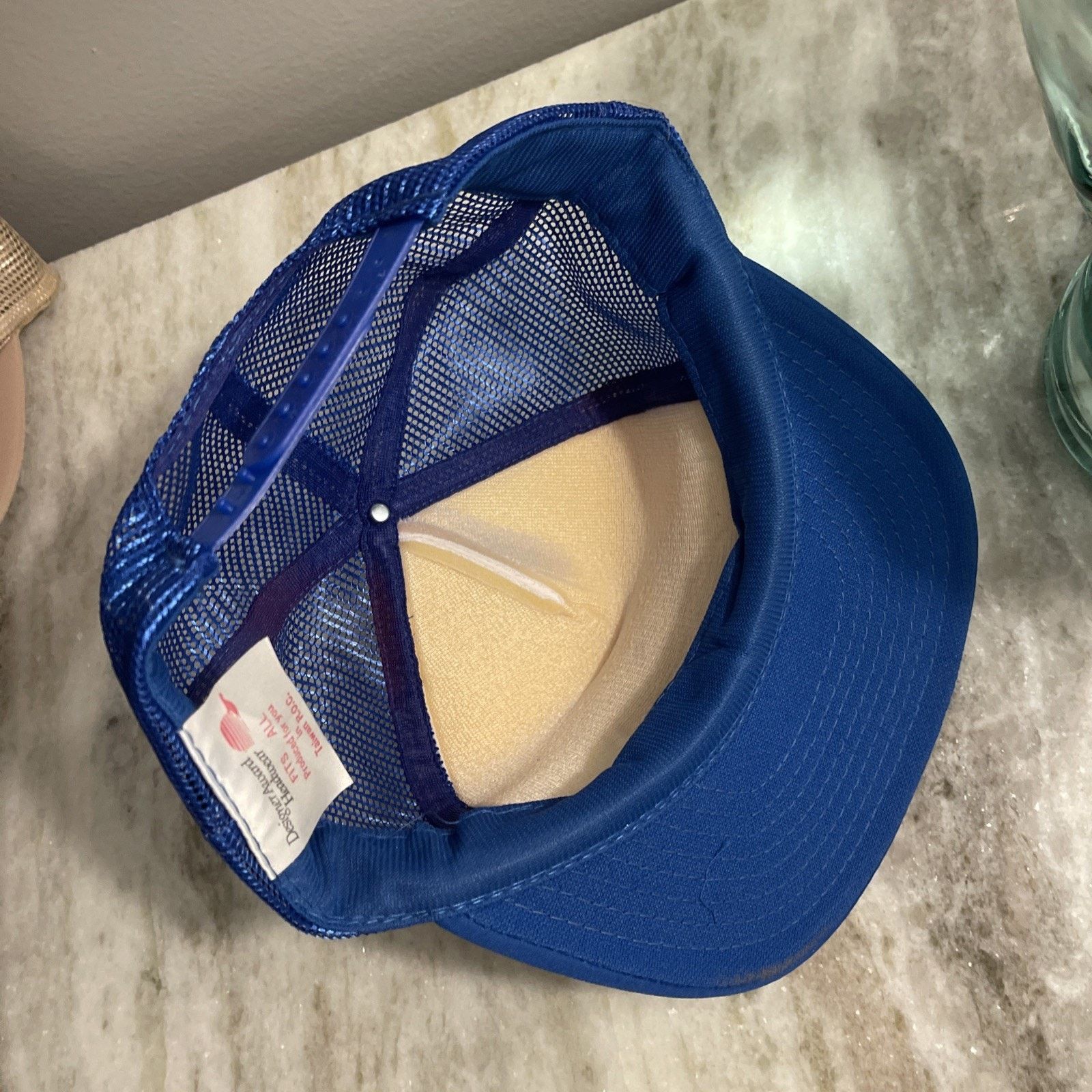 Vintage Vtg 1980’s Trucker Hat Snapback Cap ACME Food Deli Counter Size ONE SIZE - 8 Thumbnail