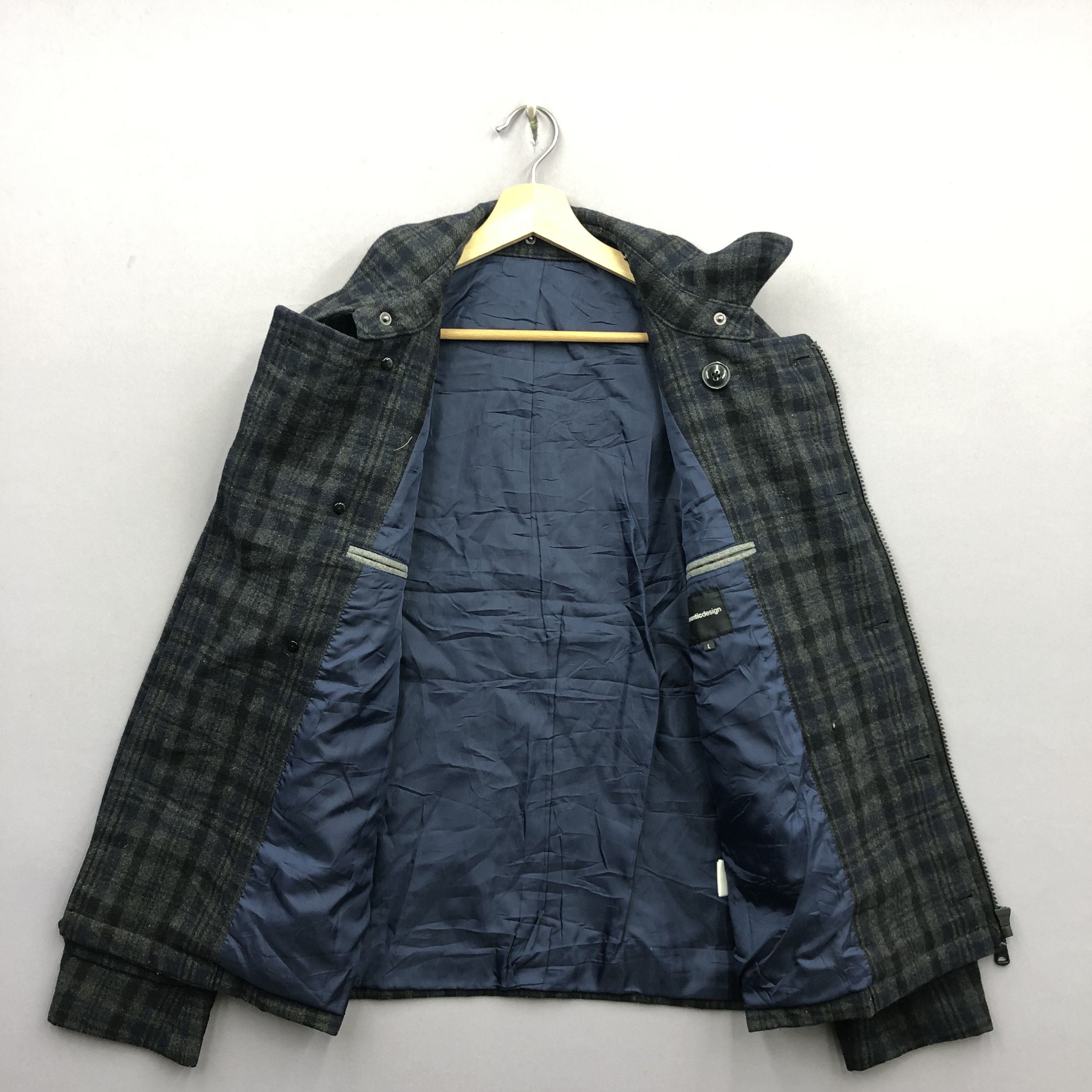 Japanese Brand × Matsuda Vintage Semantic Design Japanese Double Breasted Wool Jacket Size US S / EU 44-46 / 1 - 4 Thumbnail