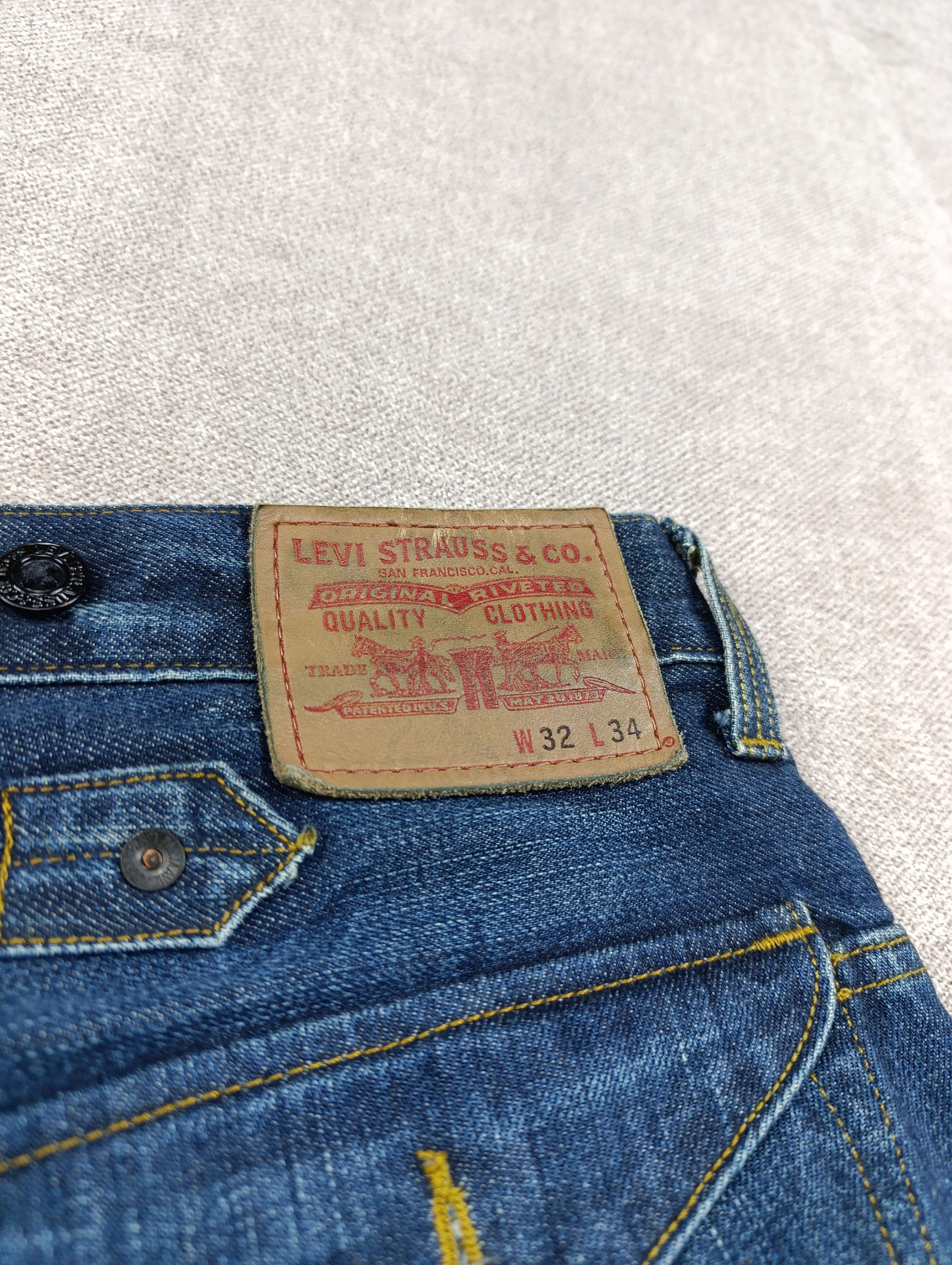 Levi's LEVIS MATCHSTICK SKINNY MENS JEANS CINCH SIZE 32/34 Size US 32 / EU 48 - 7 Thumbnail