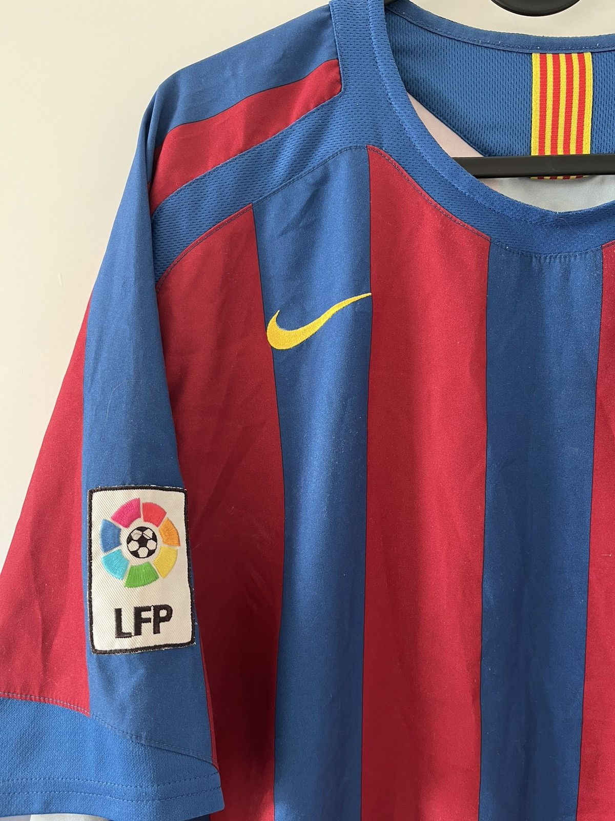 Barcelona nike 2005/2006 domowa Vintage — zdjęcie 2