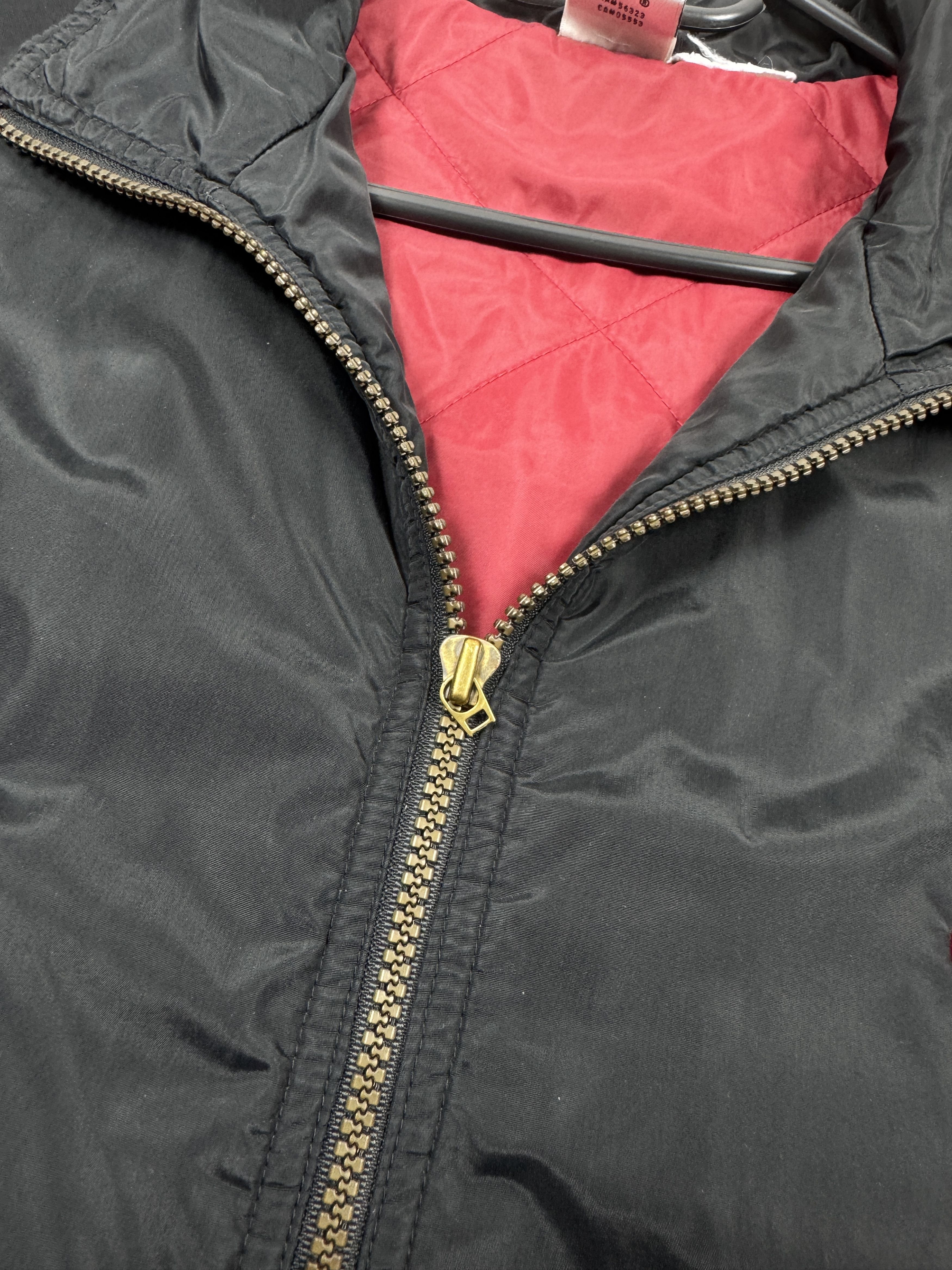 Nike 00s Vintage Nike Backside Big Logo Black Nylon Jacket XXL Size US XXL / EU 58 / 5 - 9 Thumbnail