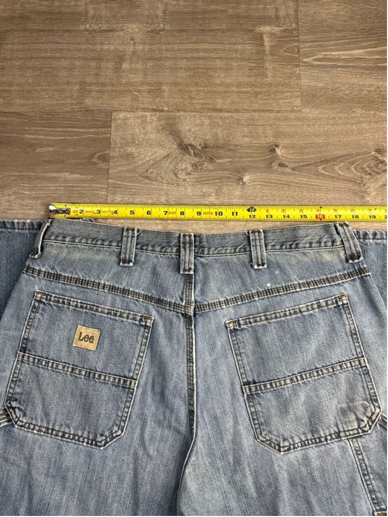 Lee Men's Distressed Lee Carpenter Relaxed Fit 36 x 30 Size US 36 / EU 52 - 4 Thumbnail