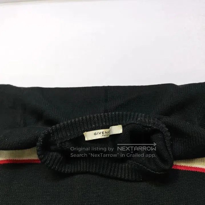 Givenchy Givenchy Men's Logo Intarsia Knit Sweater. Size US S / EU 44-46 / 1 - 3 Thumbnail