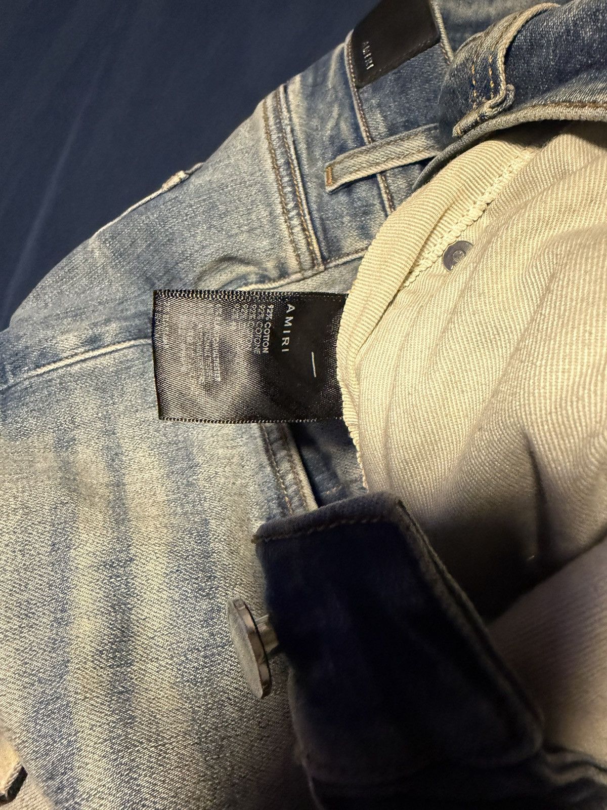 Amiri Amiri Varsity Jeans Size US 38 / EU 54 - 8 Thumbnail