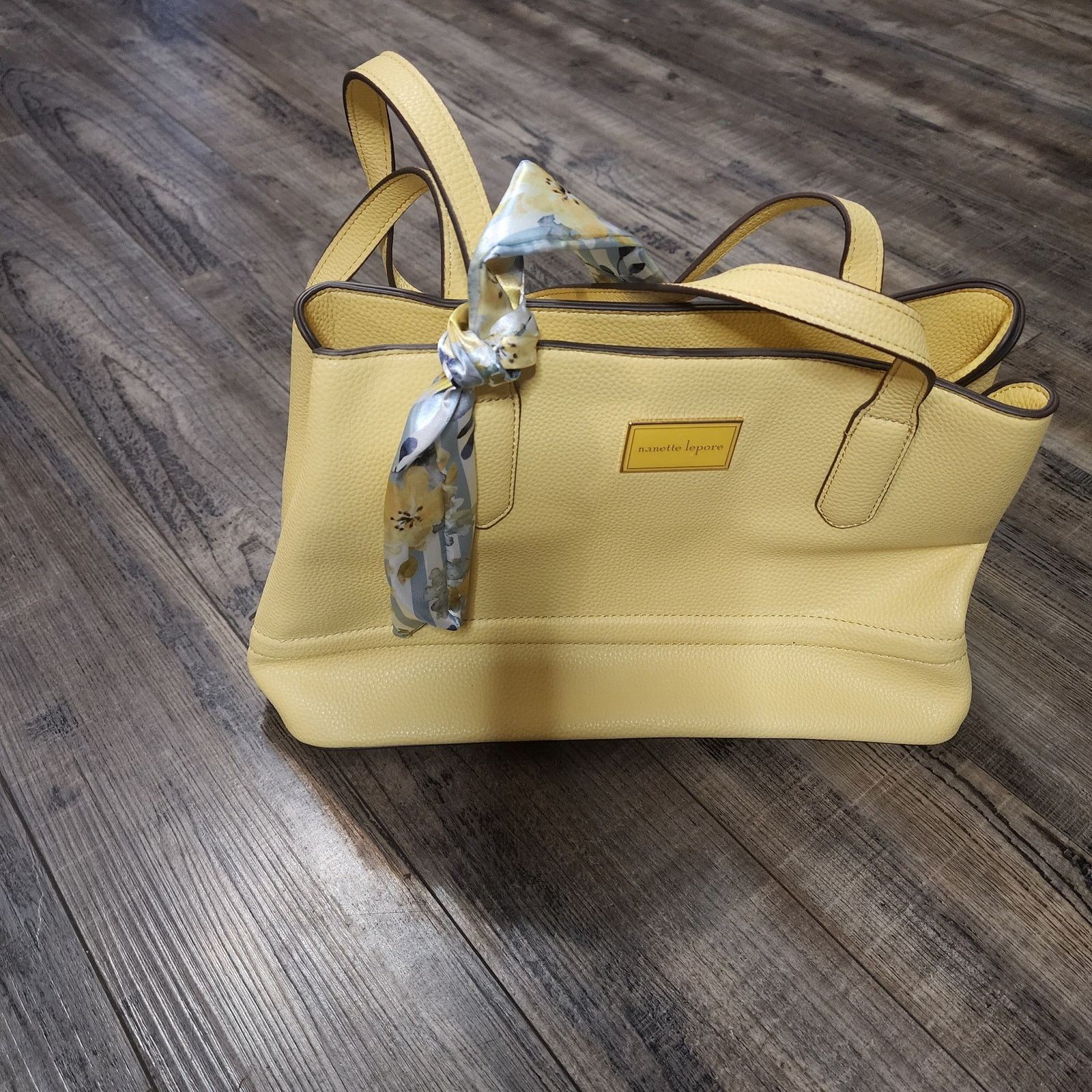 Nanette Lepore Nanette Lepore yellow women handbag purse Pre-owned AA Size ONE SIZE - 1 Thumbnail