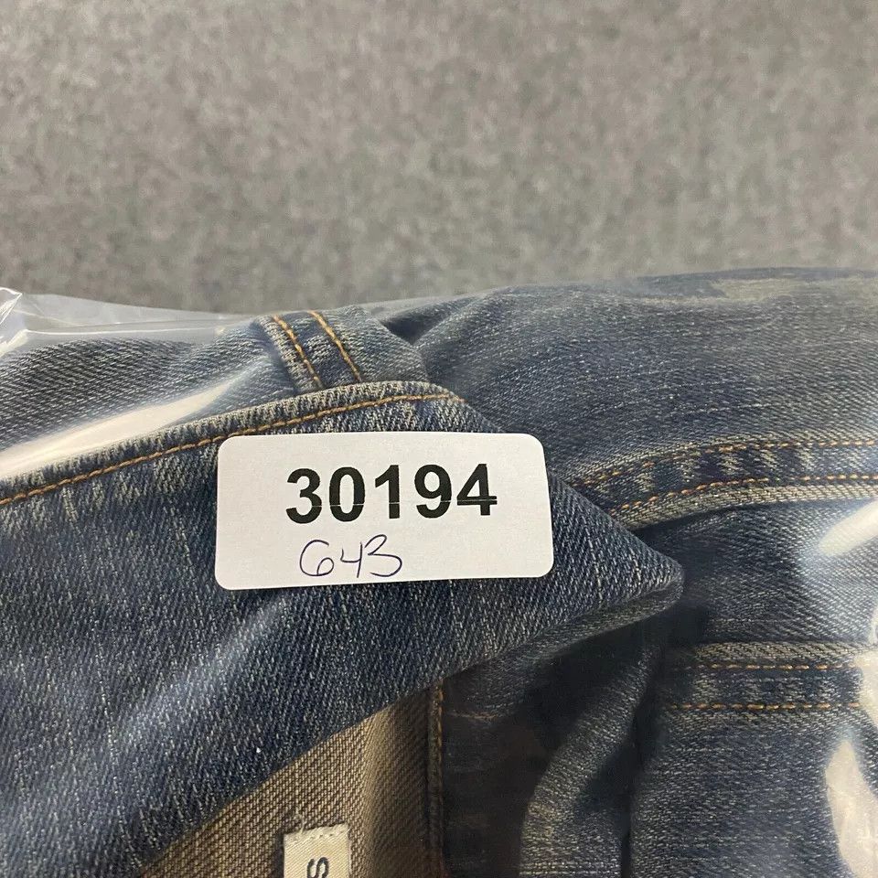Gap × Vintage Vintage Gap Denim Jacket Womens Medium Acid Wash Y2K Trucker Size M / US 6-8 / IT 42-44 - 9 Thumbnail