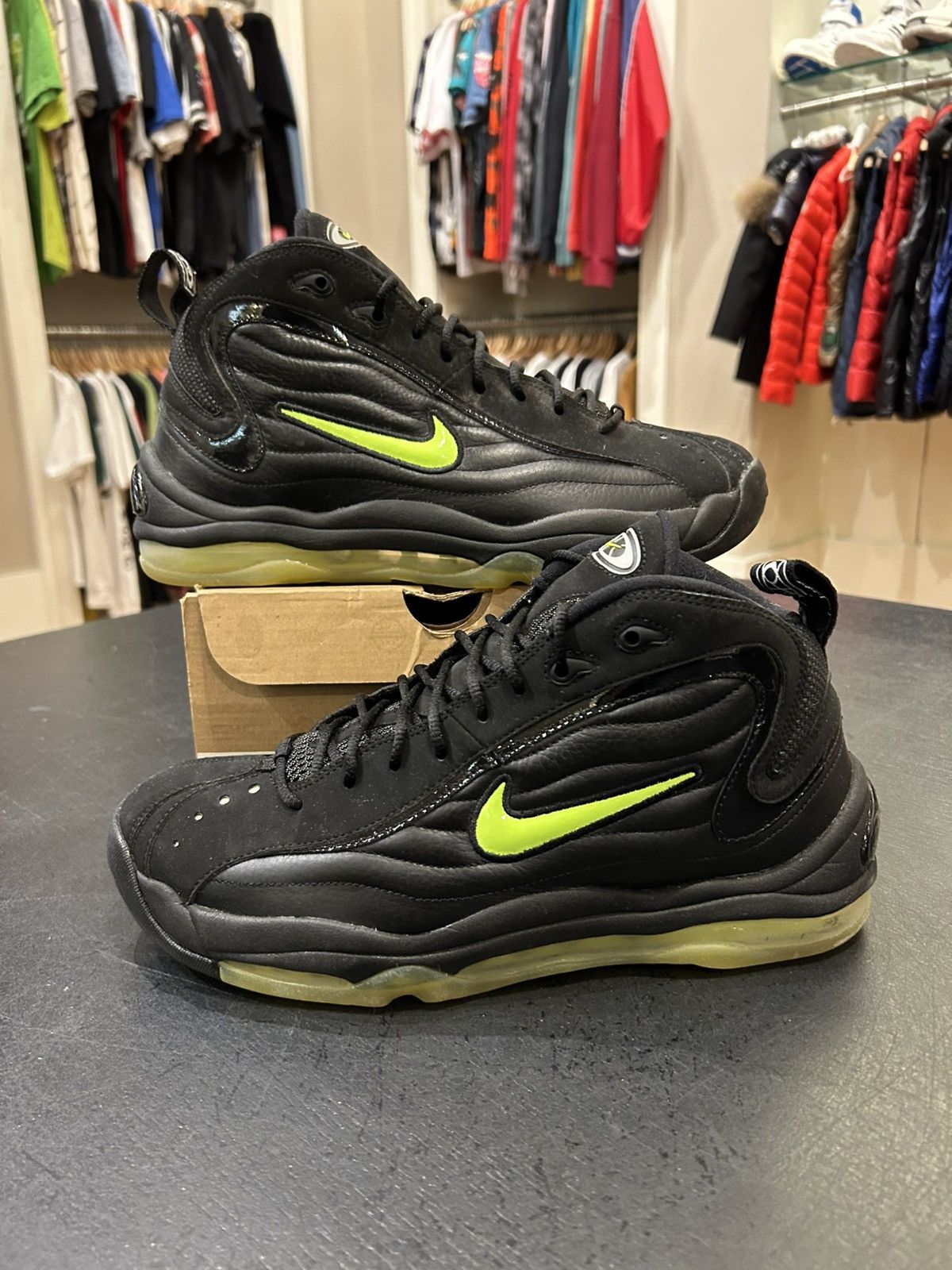 Nike Nike Air Total Max Uptempo ‘Black Volt’ Size US 10.5 / EU 43-44 - 1 Thumbnail