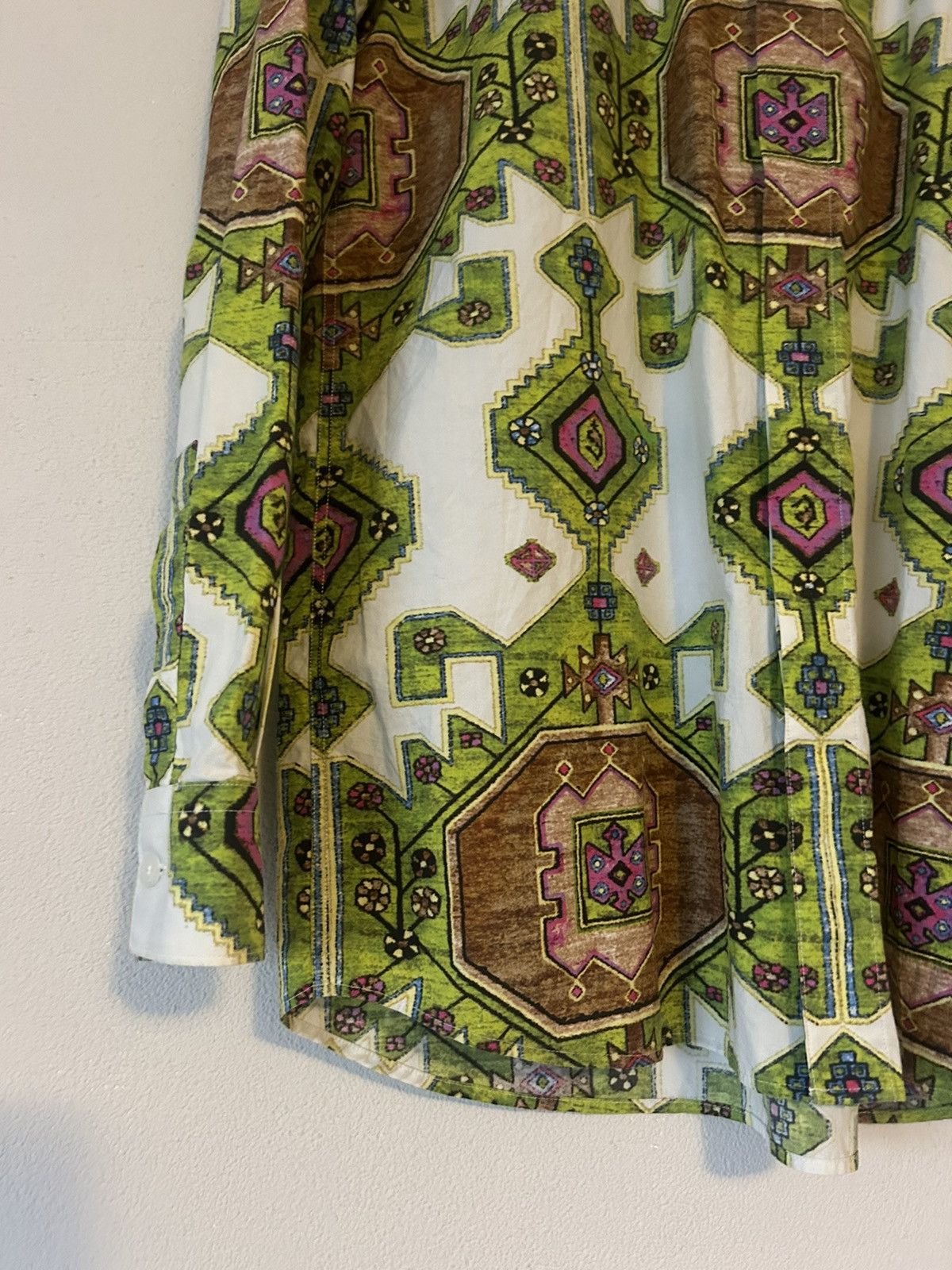 Givenchy Kaleidoscope Tapestry Print Button-Up Shirt Size US M / EU 48-50 / 2 - 5 Thumbnail