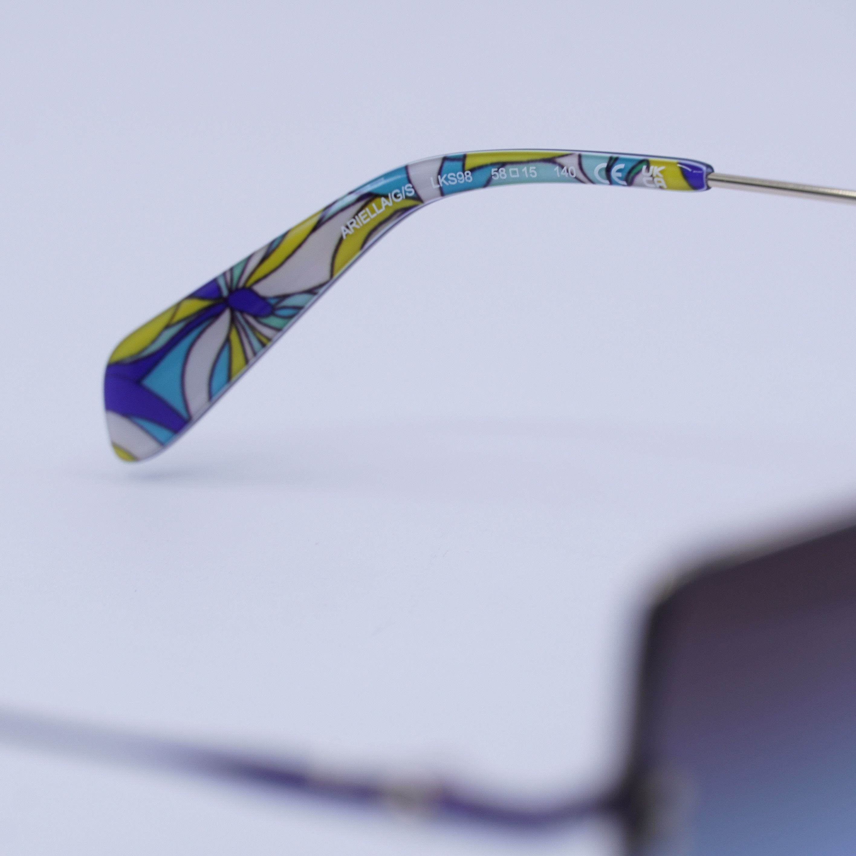 Kate Spade Kate Spade ARIELLA/G/S 0LKS 98 Sunglasses Gold Butterfly Size ONE SIZE - 9 Thumbnail