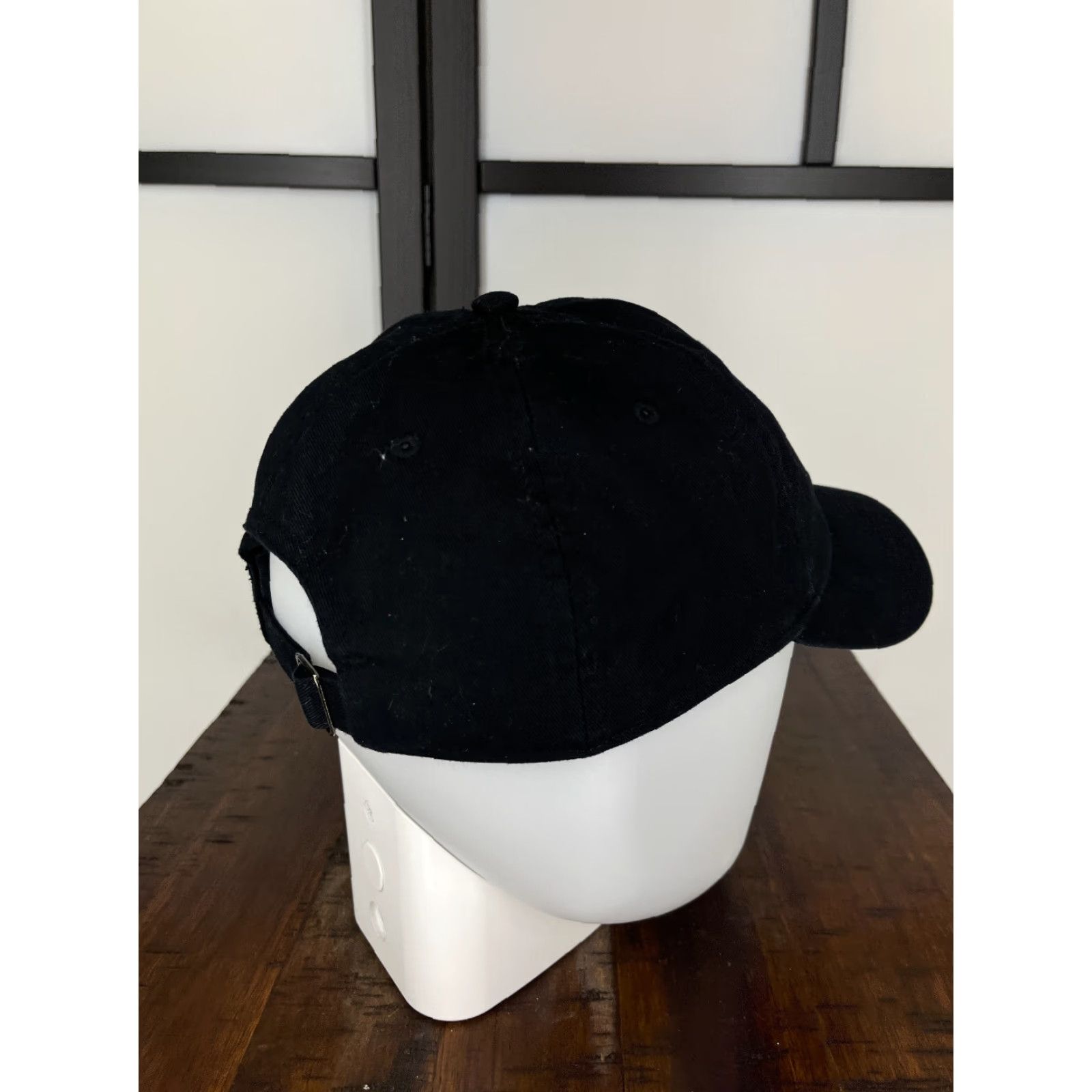 Vintage Pound The Rock Hat Cap Strap Back One Size Adult Black Cotton Twill Outdoor Baseball Cap Men Adjustable Lightweight Logo Outdoor Size ONE SIZE - 7 Thumbnail