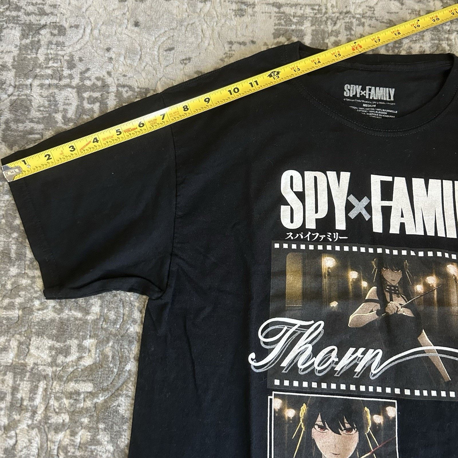 Other SPYxFAMILY Thorn Princess Size Medium Black Graphic Tshirt Size US M / EU 48-50 / 2 - 5 Thumbnail